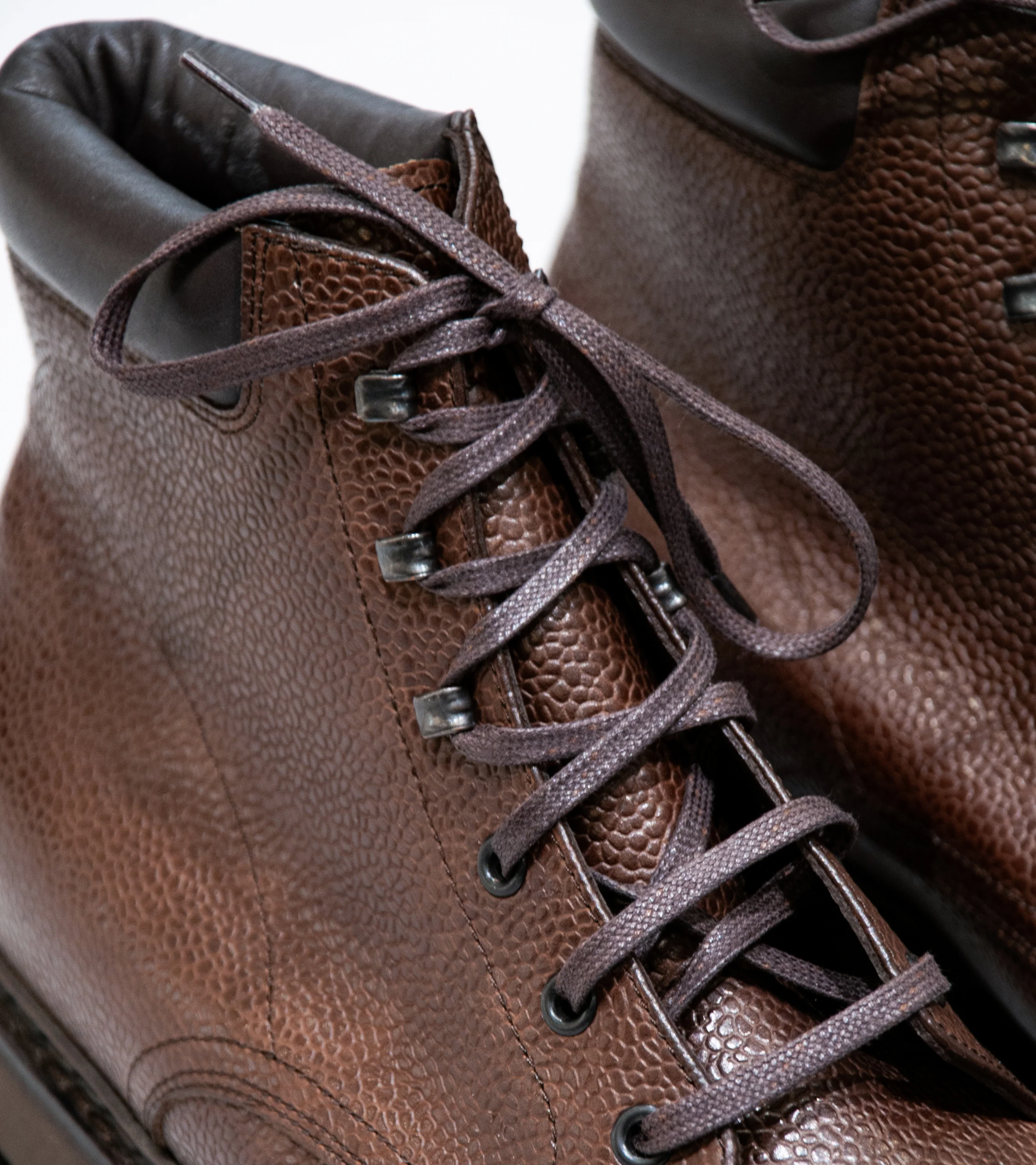 Arpenteur 'Paraboot Bergy Boots' (Brown Grained Calf Leather) - Image 3