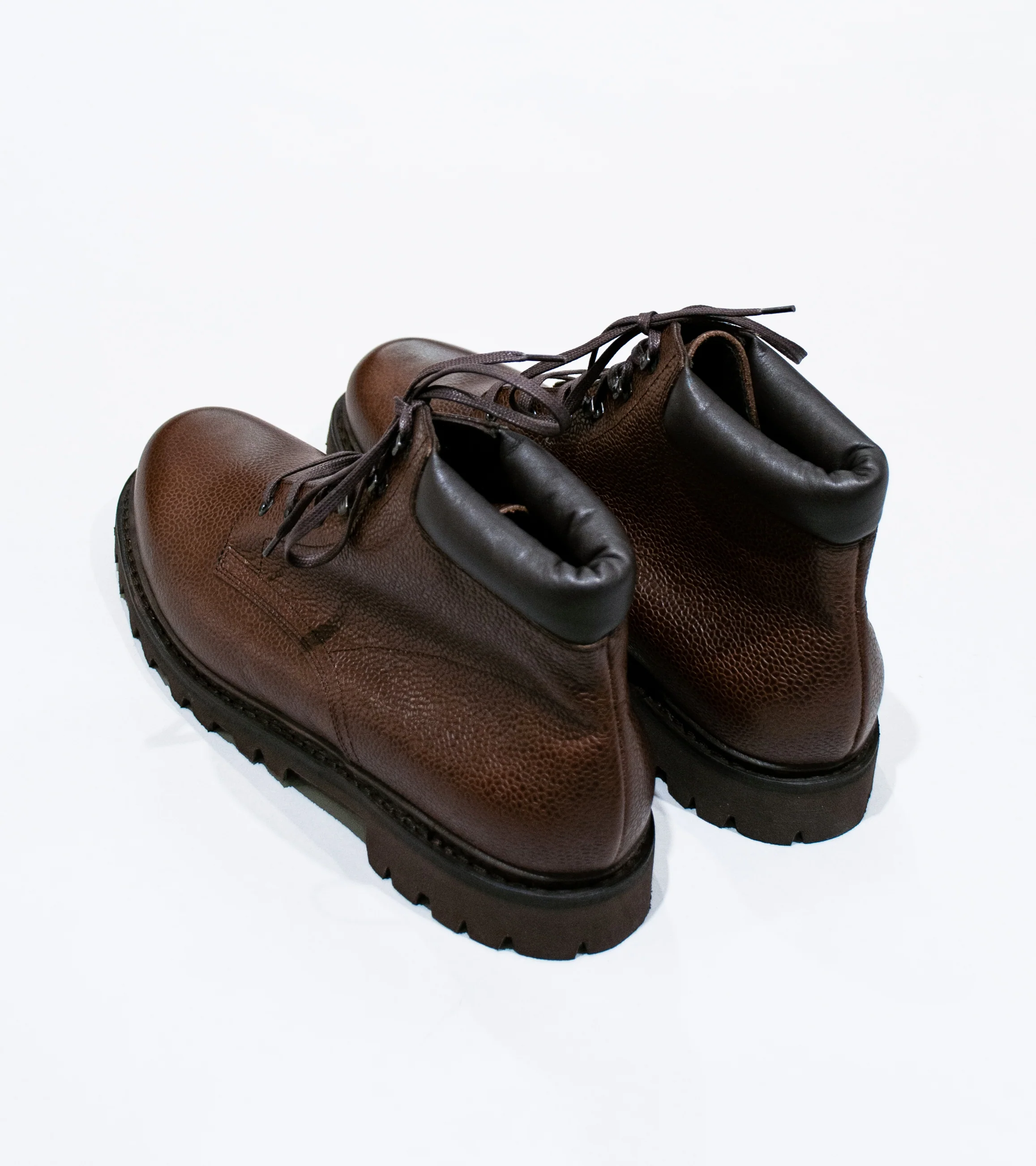 Arpenteur 'Paraboot Bergy Boots' (Brown Grained Calf Leather) - Image 7