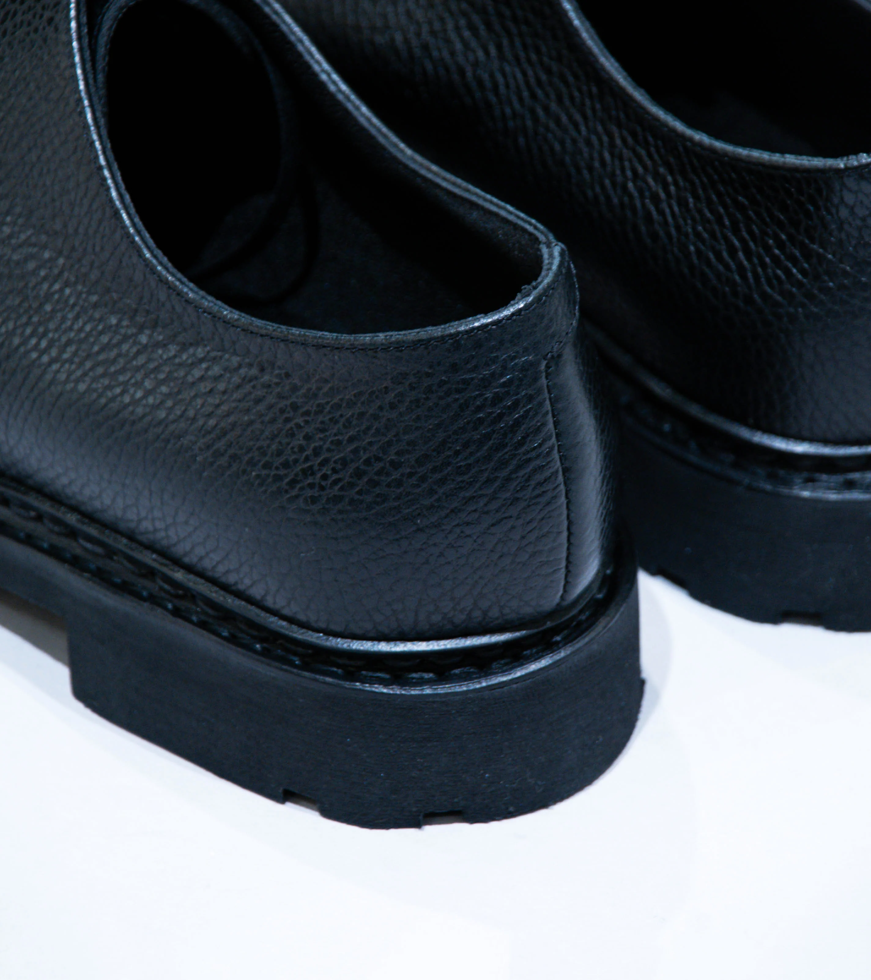 Arpenteur 'Paraboot Mirage Shoe' (Black Grained Calf Leather) - Image 8