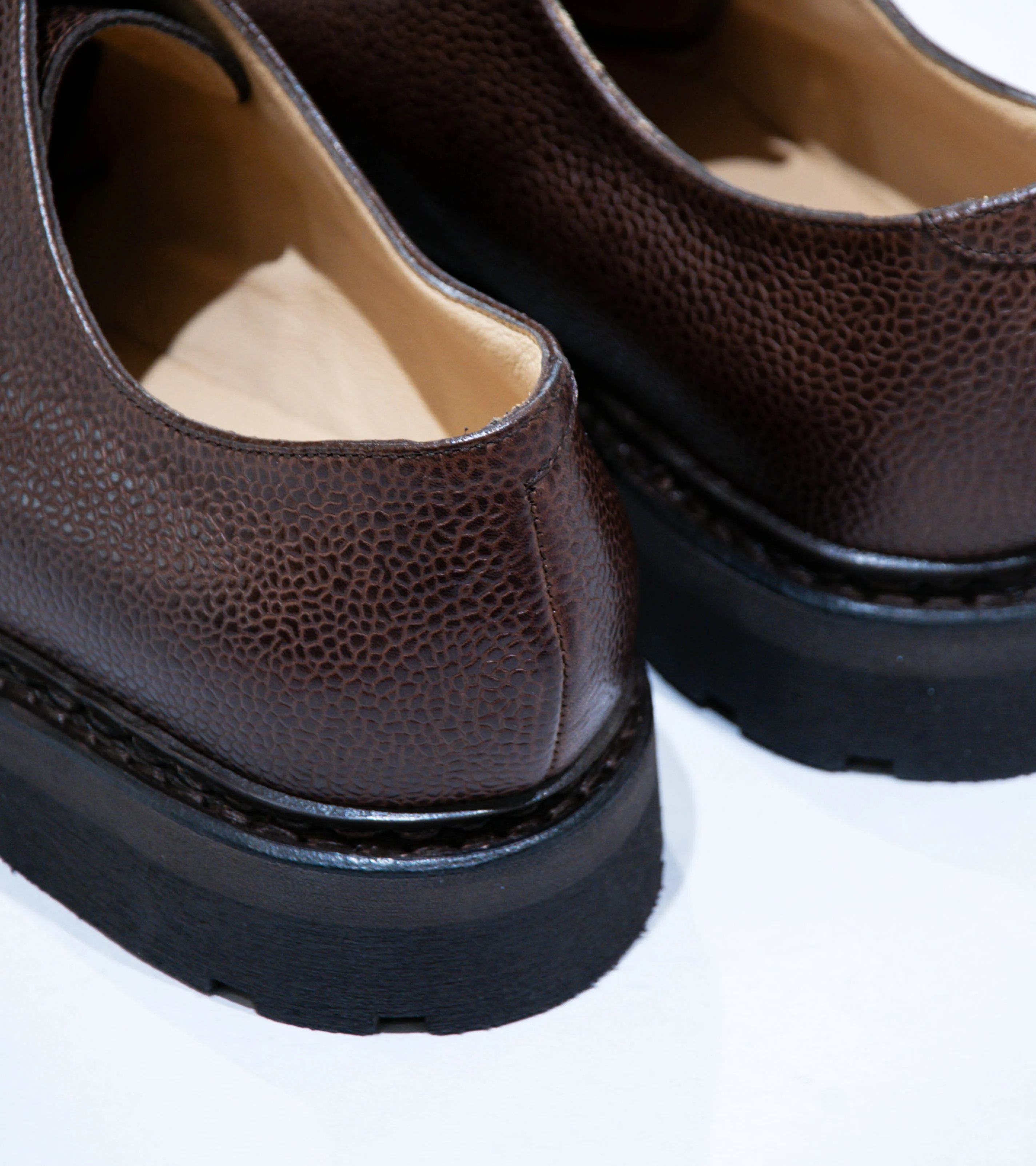 Arpenteur 'Paraboot Mirage Shoe' (Cafe Grained Calf Leather) - Image 8