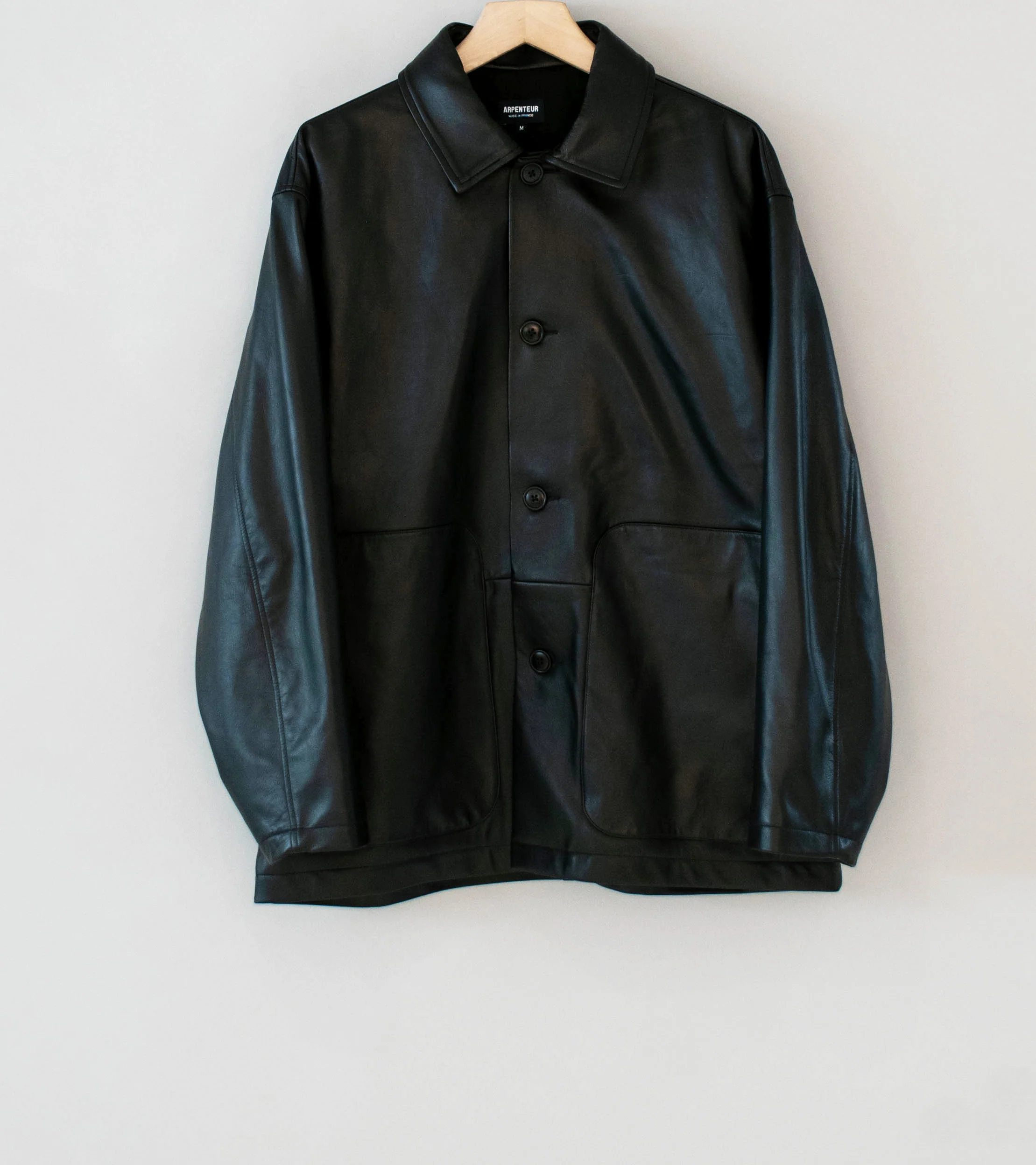 Arpenteur 'Sigma Leather Jacket' (Black)