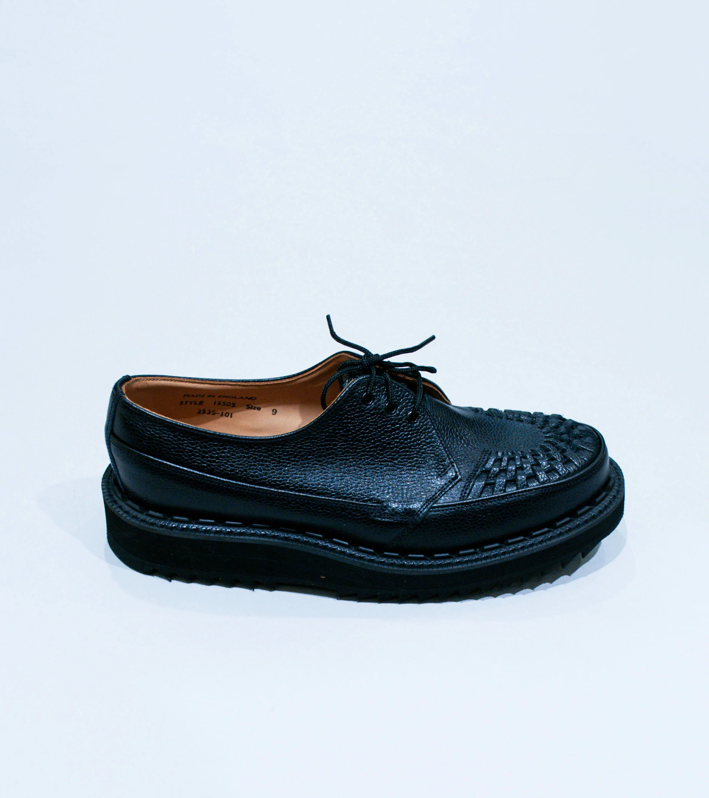 C'H'C'M' 'George Cox Gibson Shoe' (Black Pebble) - Image 4