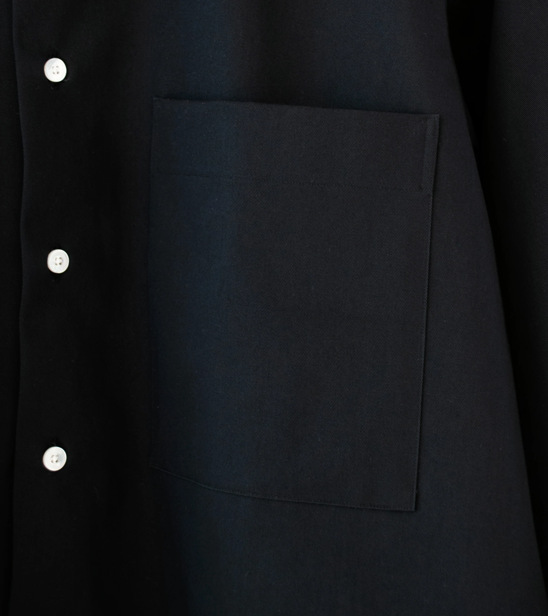 C'H'C'M' 'Regular Collar Shirt' (Black) - Image 3