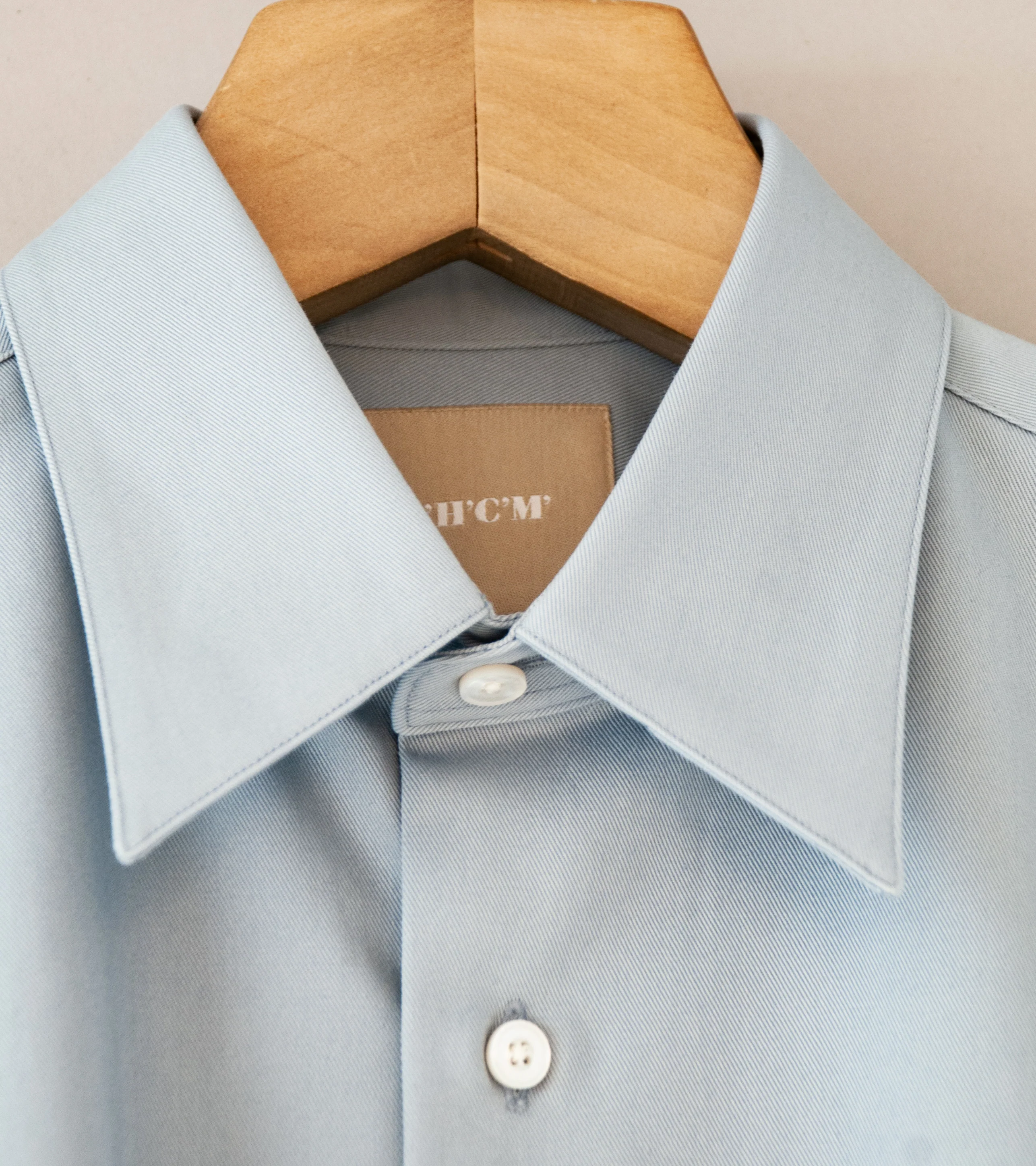 C'H'C'M' 'Regular Collar Shirt' (Blue) - Image 5