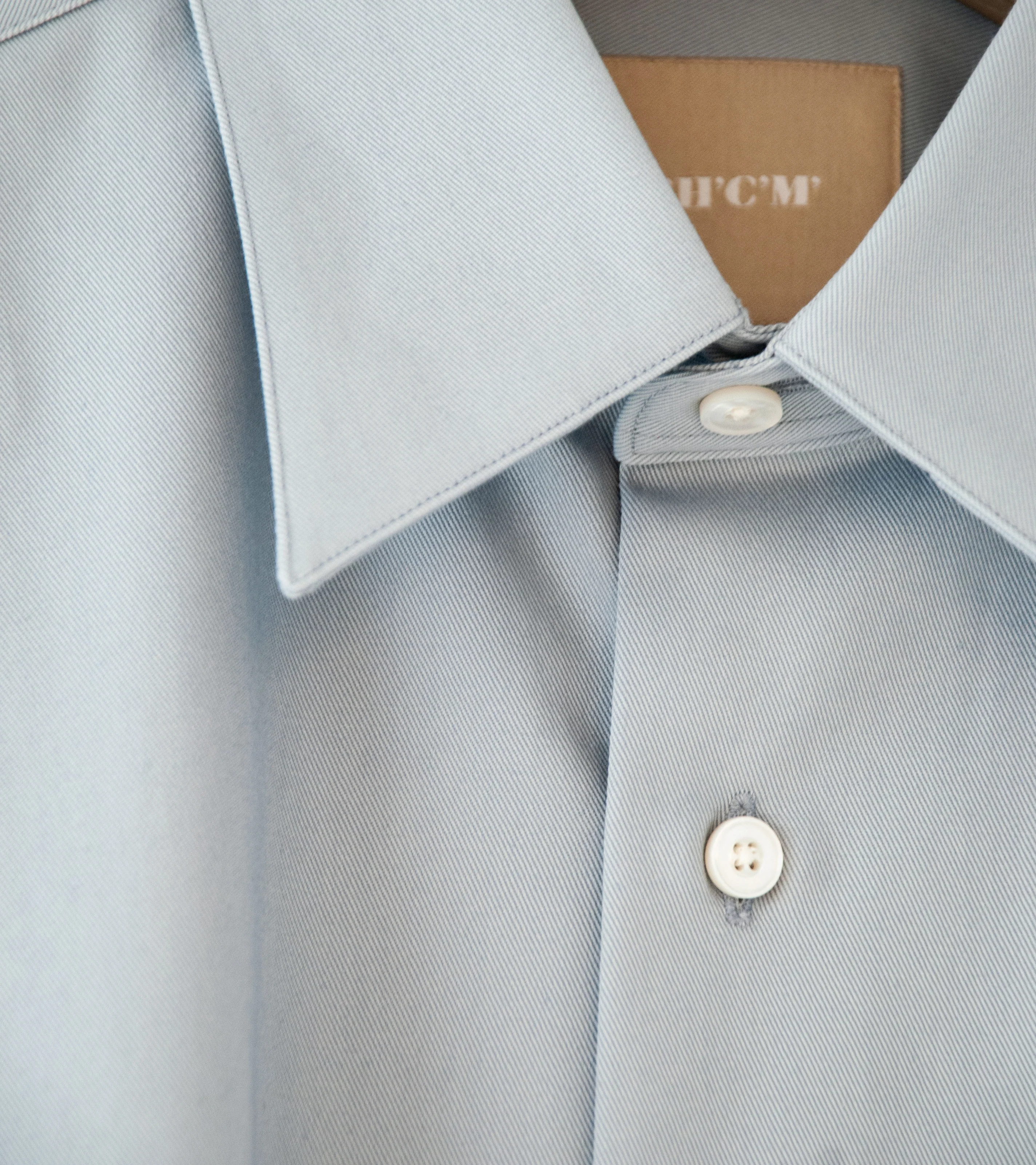 C'H'C'M' 'Regular Collar Shirt' (Blue) - Image 6