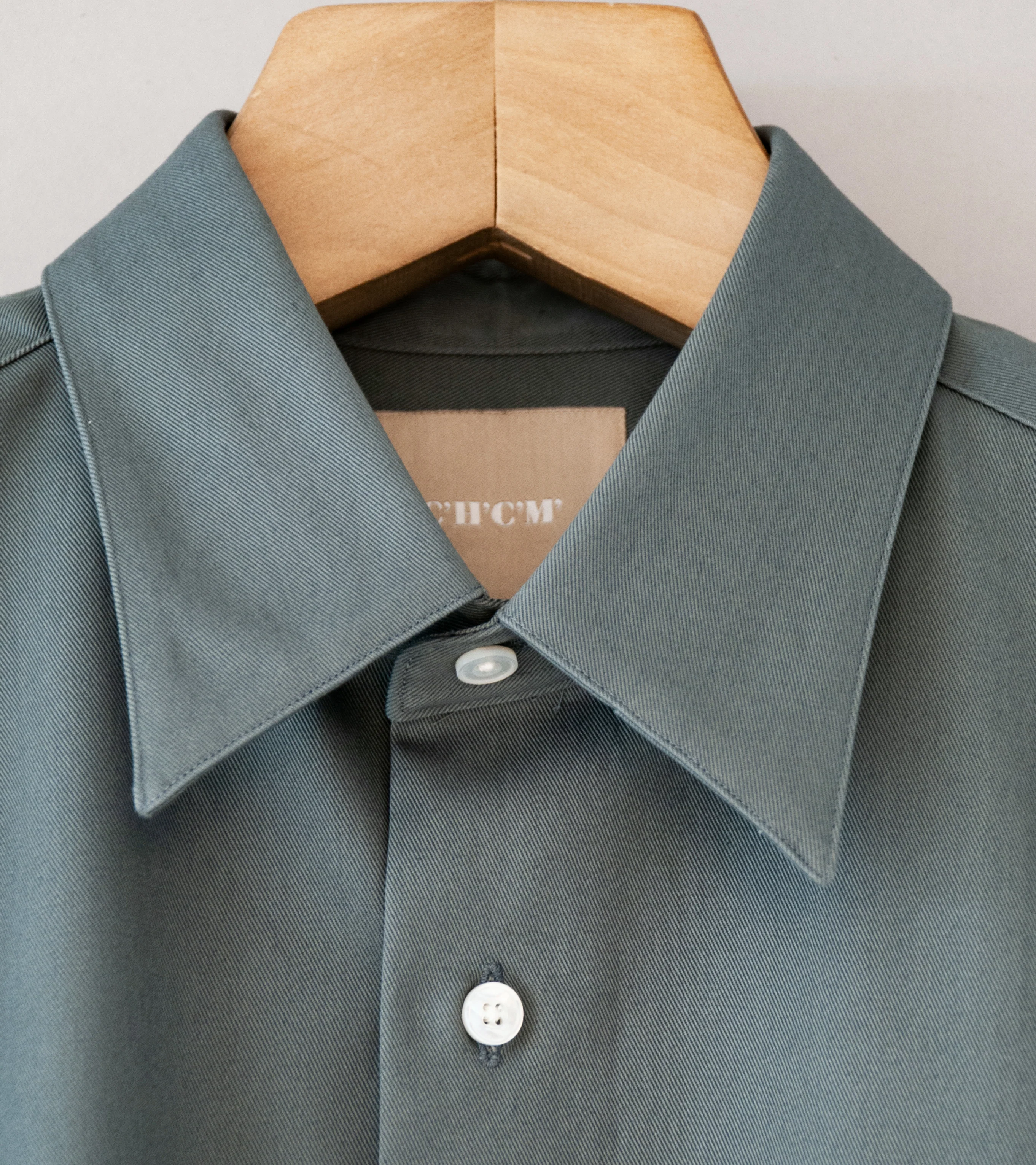 C'H'C'M' 'Regular Collar Shirt' (Grey) - Image 5