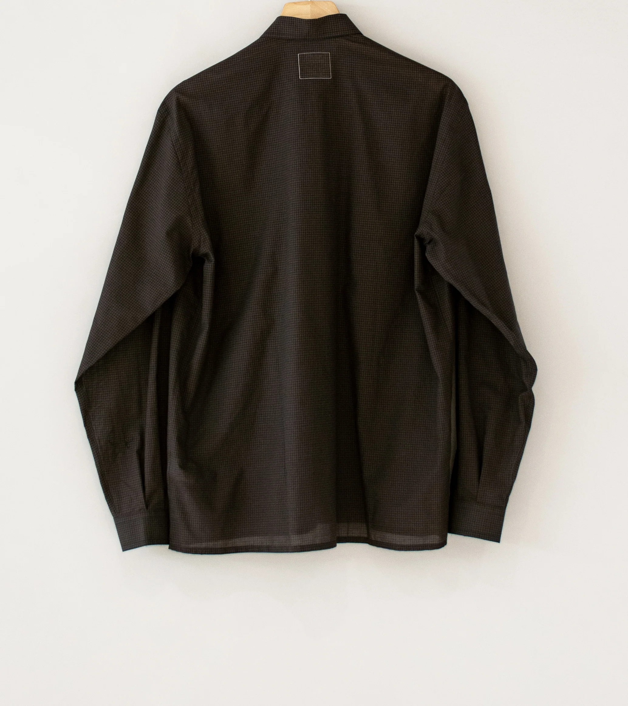 C'H'C'M' 'Work Shirt' (Brown Mini Check) - Image 7