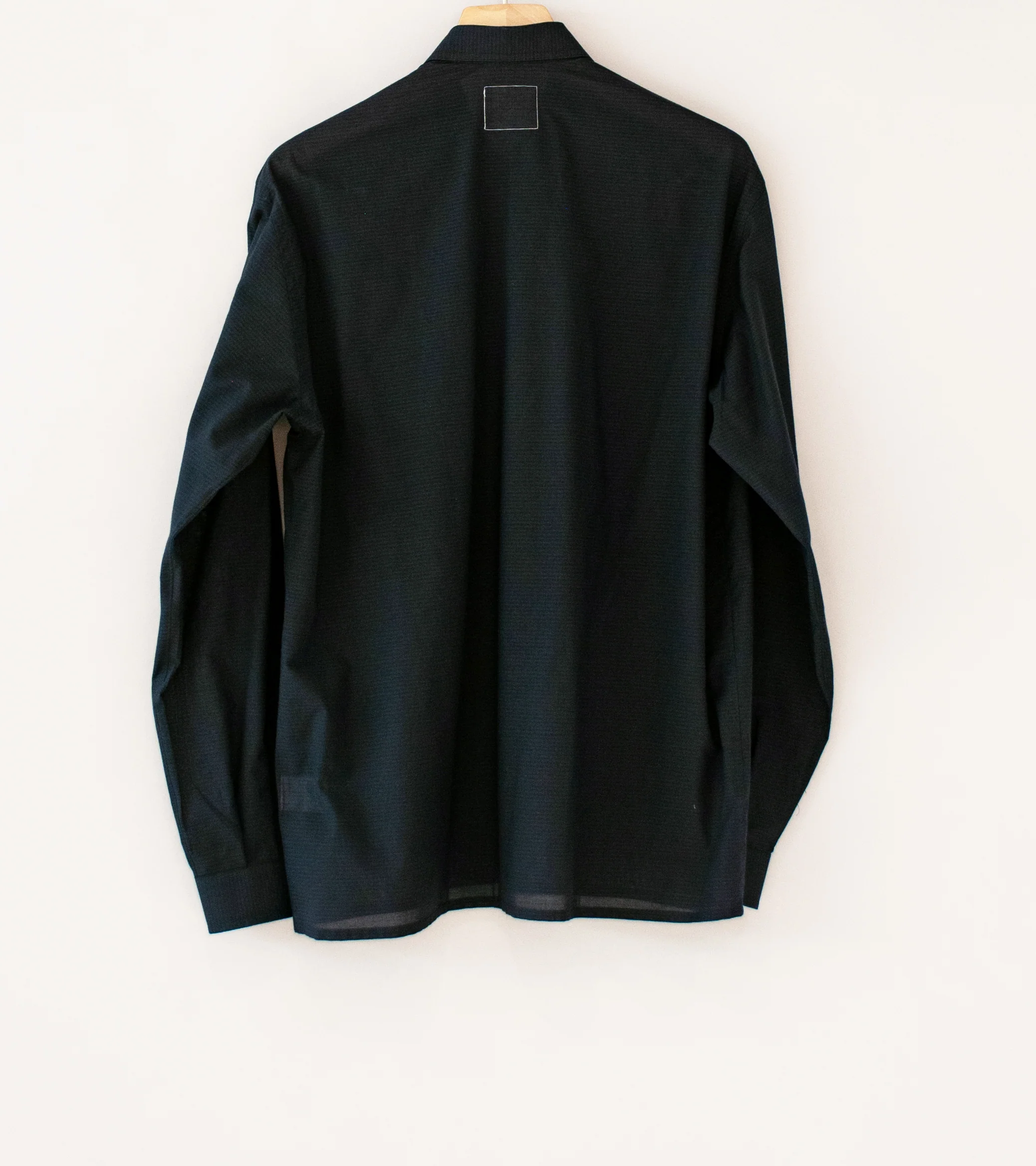 C'H'C'M' 'Work Shirt' (Navy Mini Check) - Image 7