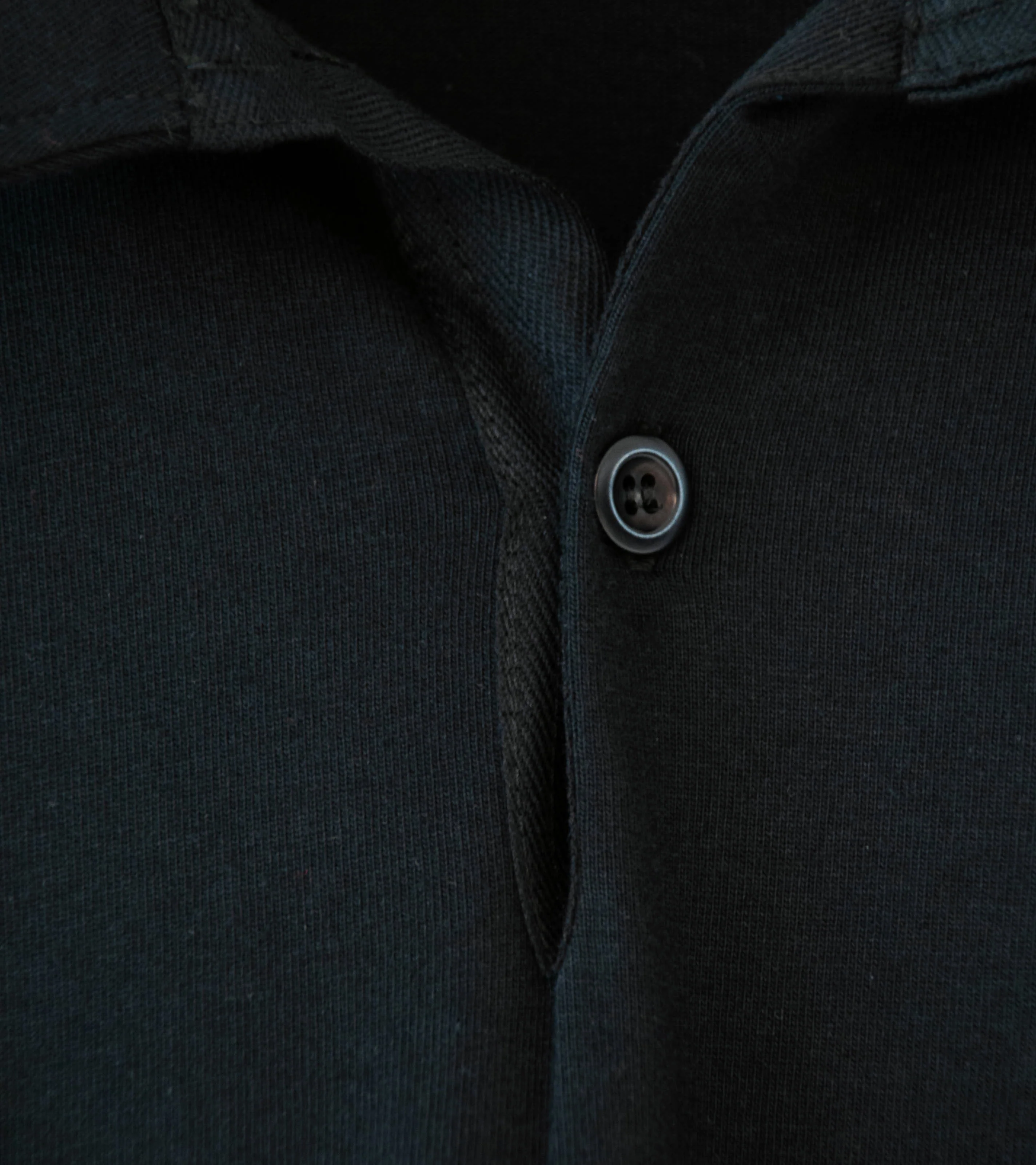 Conkers 'Rugby Shirt' (Black Organic Cotton Jersey) - Image 5