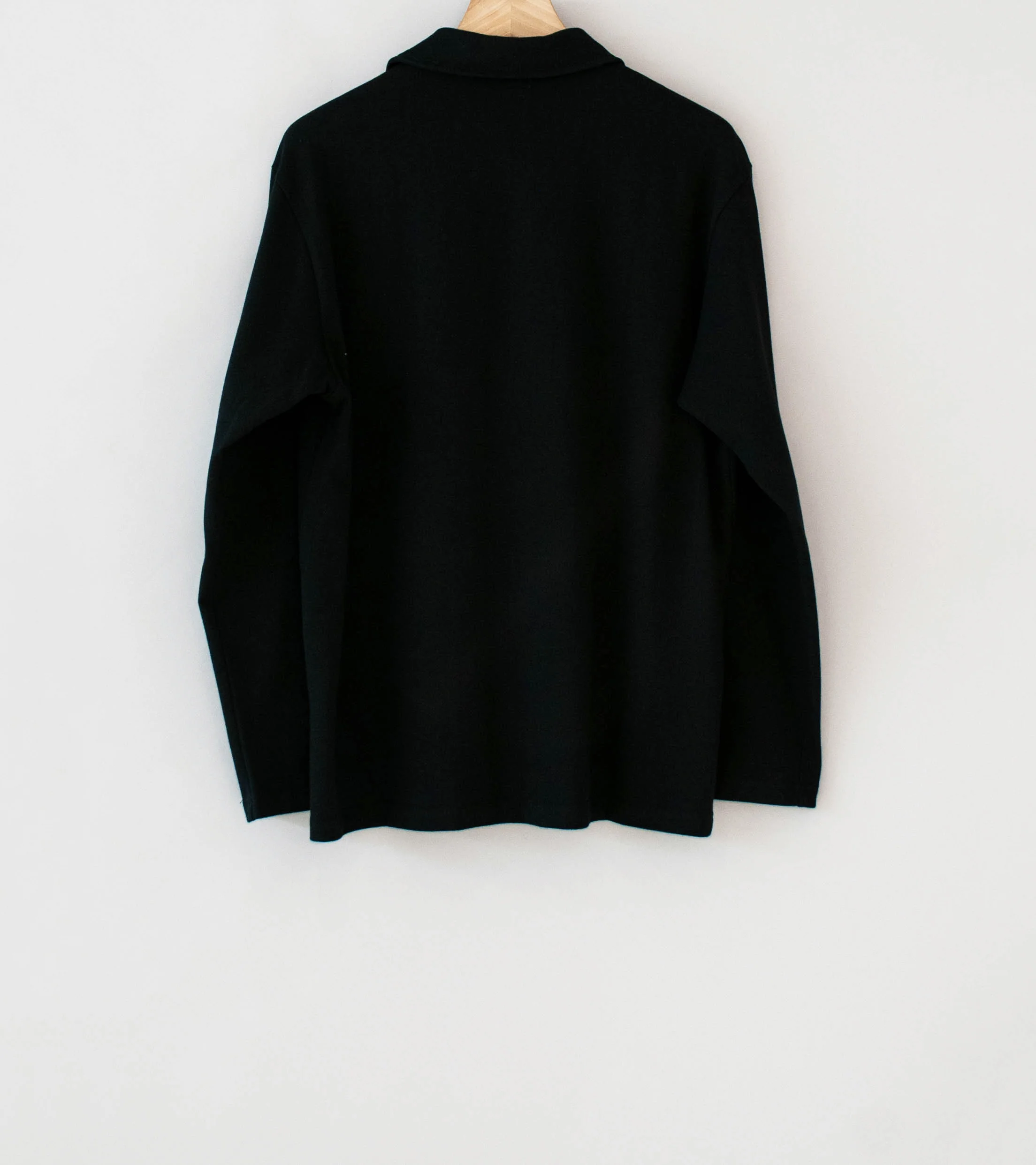 Conkers 'Rugby Shirt' (Black Organic Cotton Jersey) - Image 6