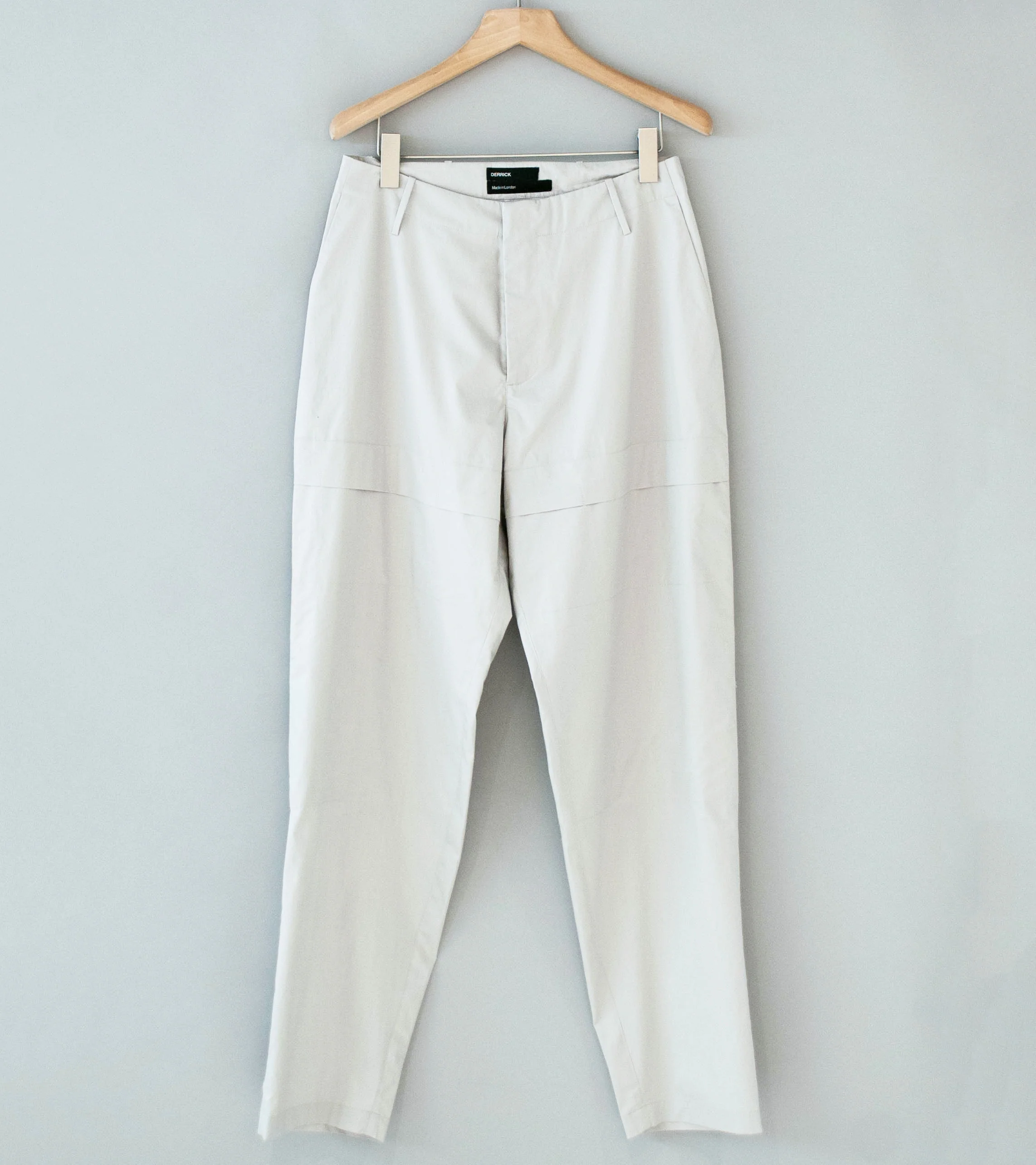 DERRICK 'Document Trouser' (Chalkstone High Density Weave Cotton Twill)
