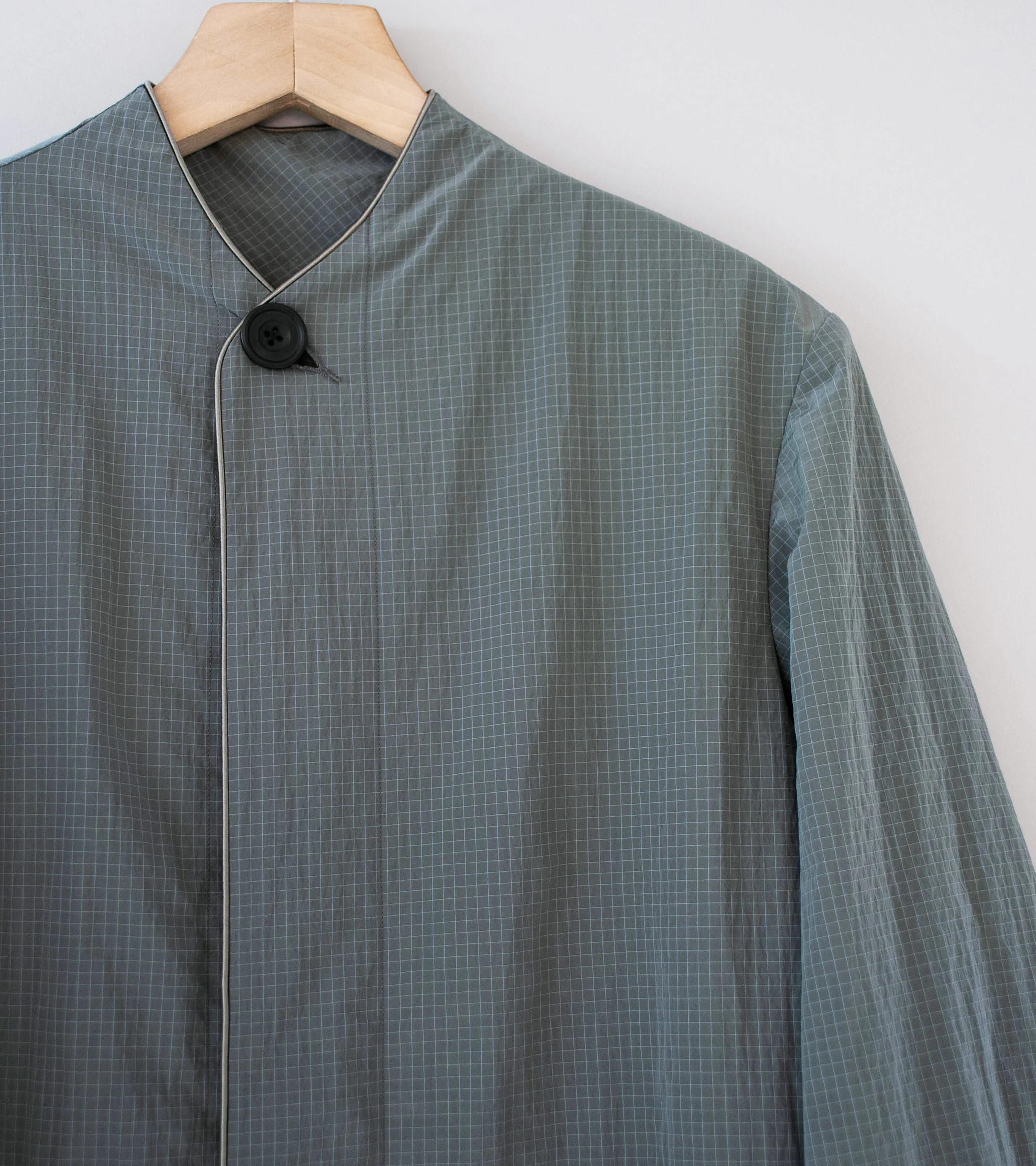 DERRICK 'Metro Coat' (Slate Monofilament Nylon Ripstop) - Image 2