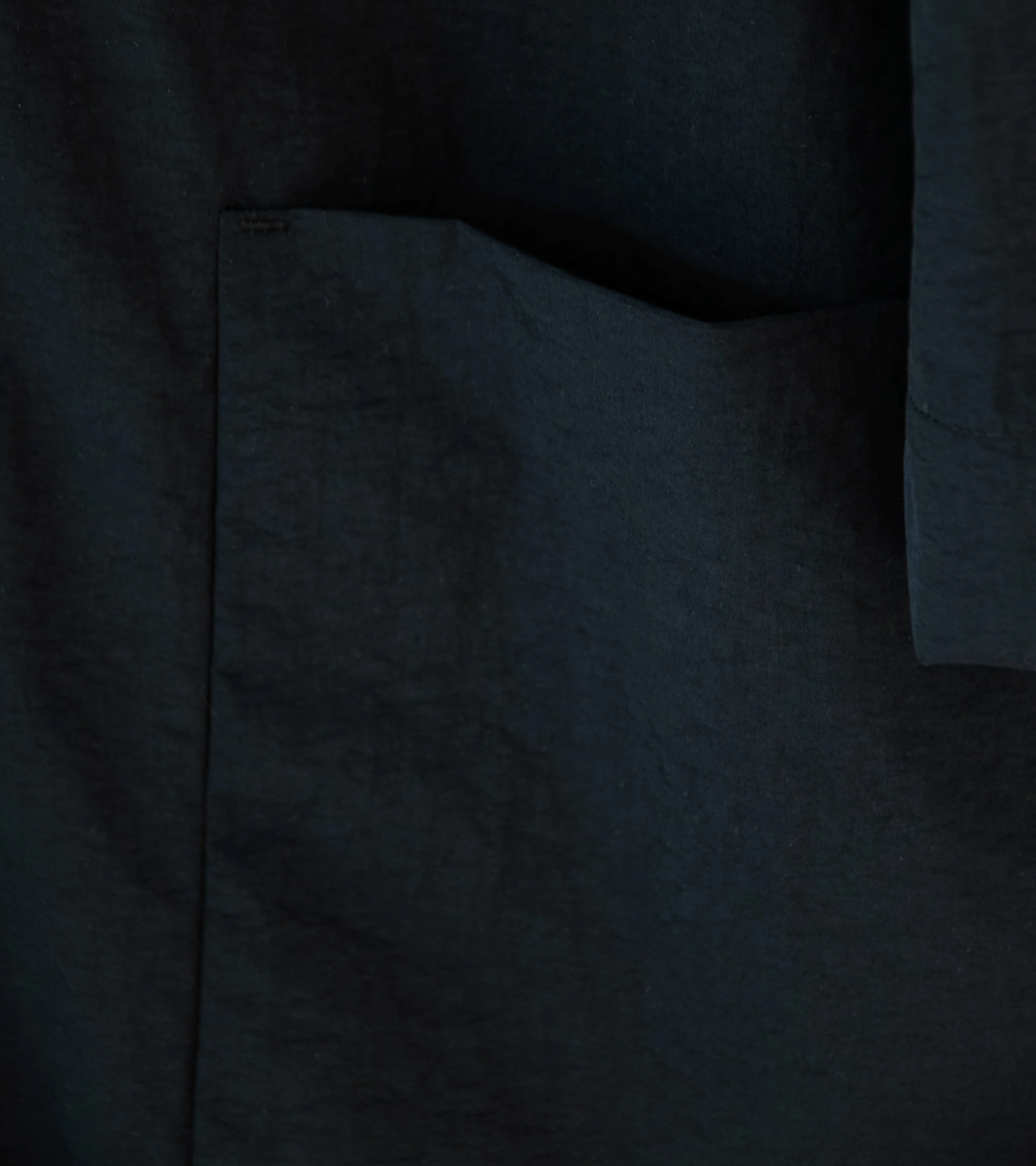 DERRICK 'Metro Coat' (Black Nylon Taffeta) - Image 6