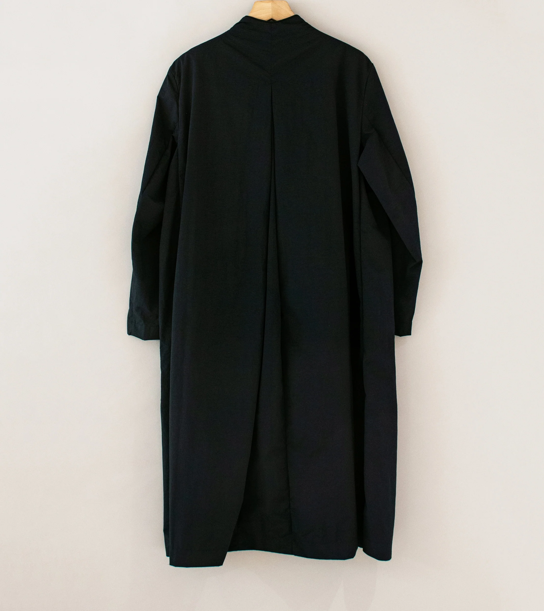 DERRICK 'Metro Coat' (Black Nylon Taffeta) - Image 8