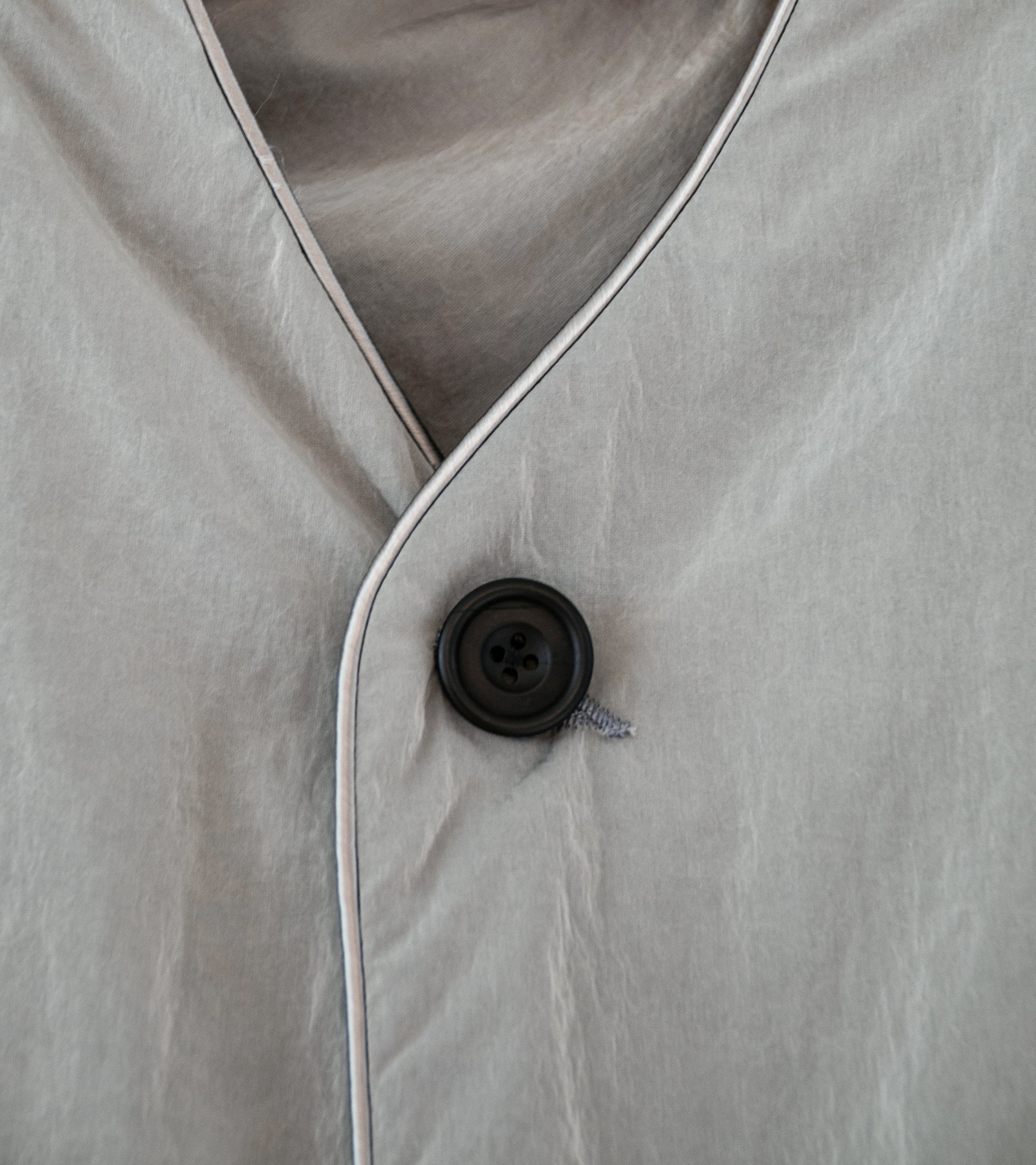 DERRICK 'Nylon Taffeta Go Jacket' (Silver Nylon Taffeta) - Image 5