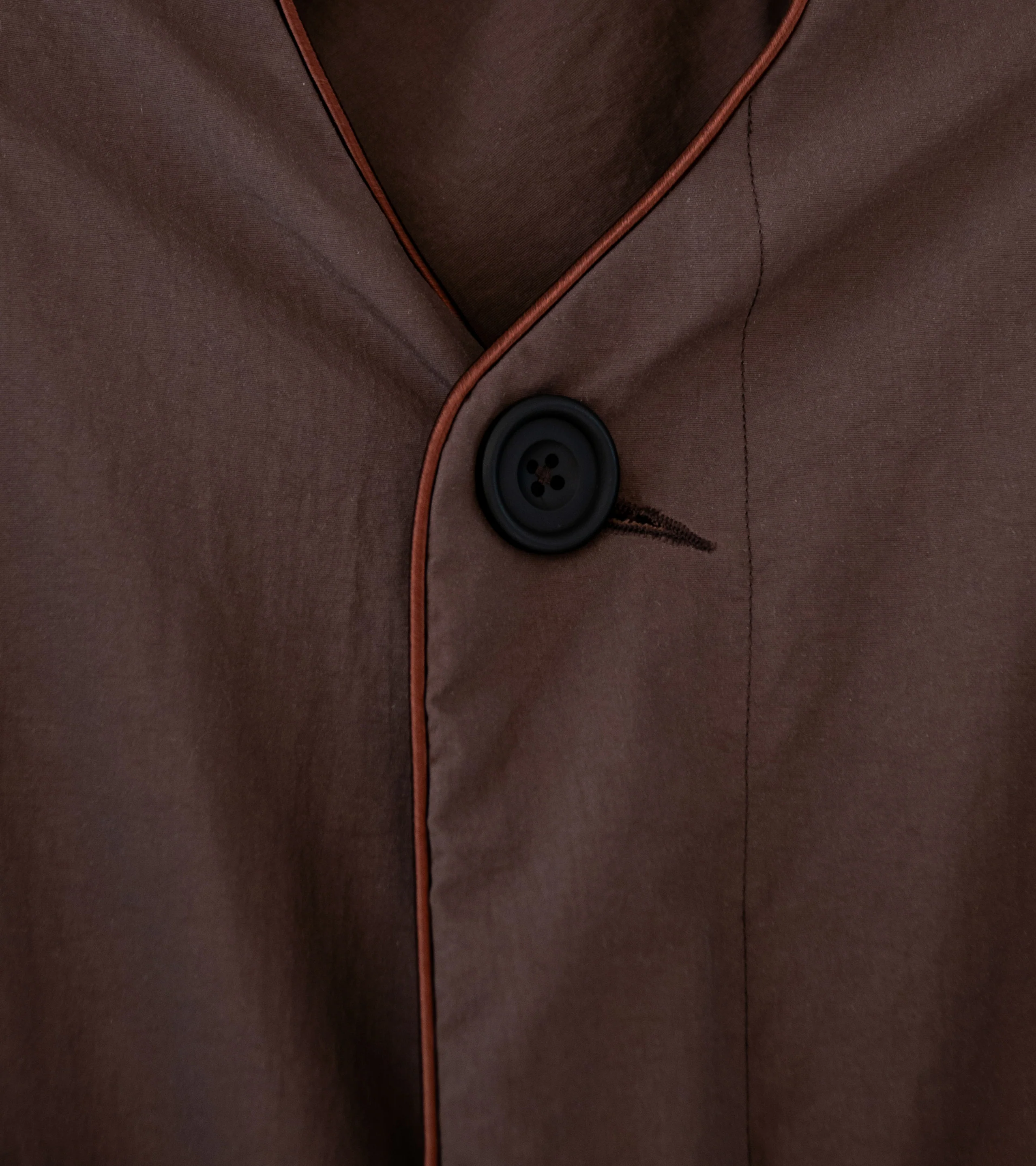 DERRICK 'Metro Coat' (Dark Earth Nylon Taffeta) - Image 7