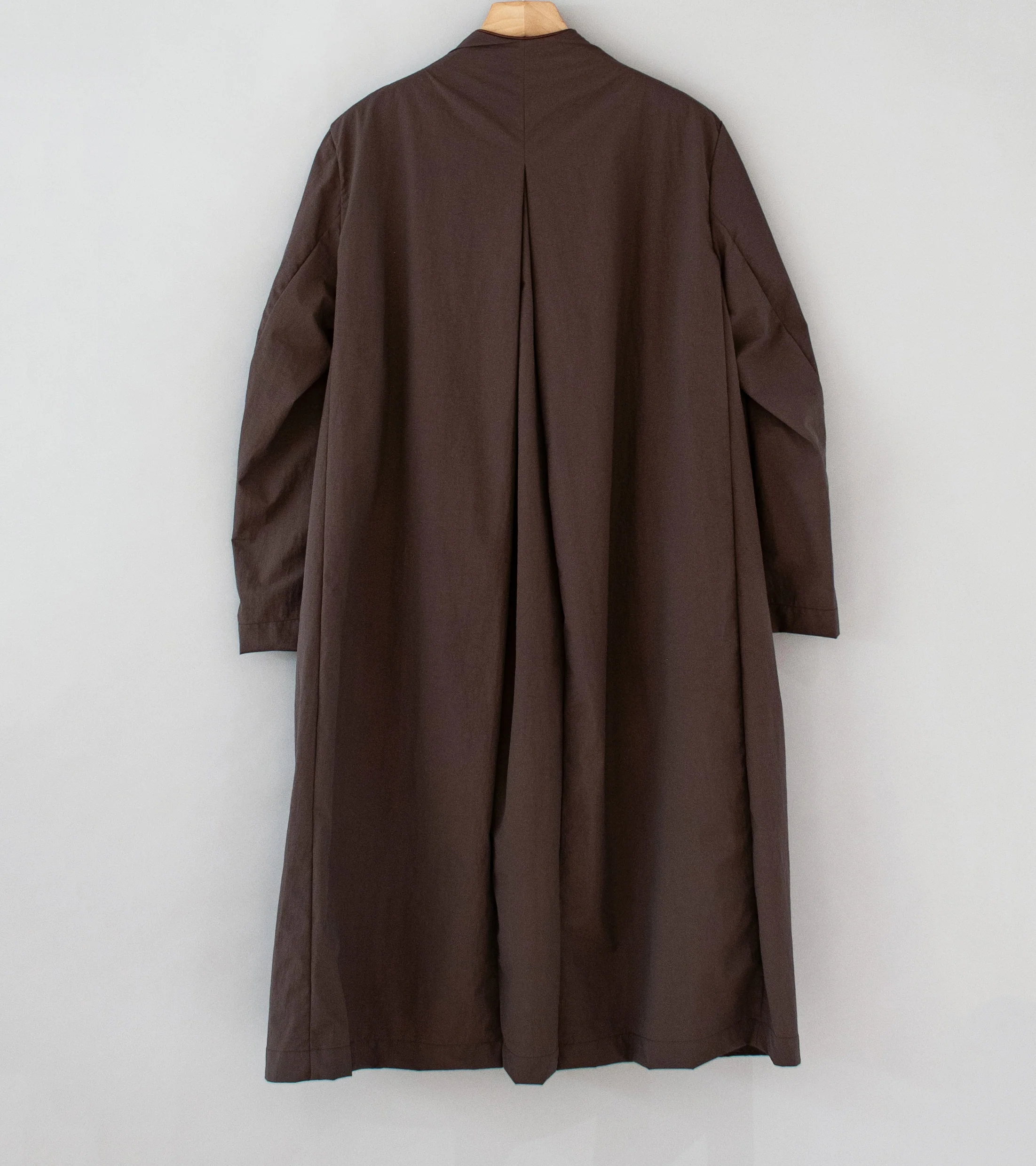 DERRICK 'Metro Coat' (Dark Earth Nylon Taffeta) - Image 8