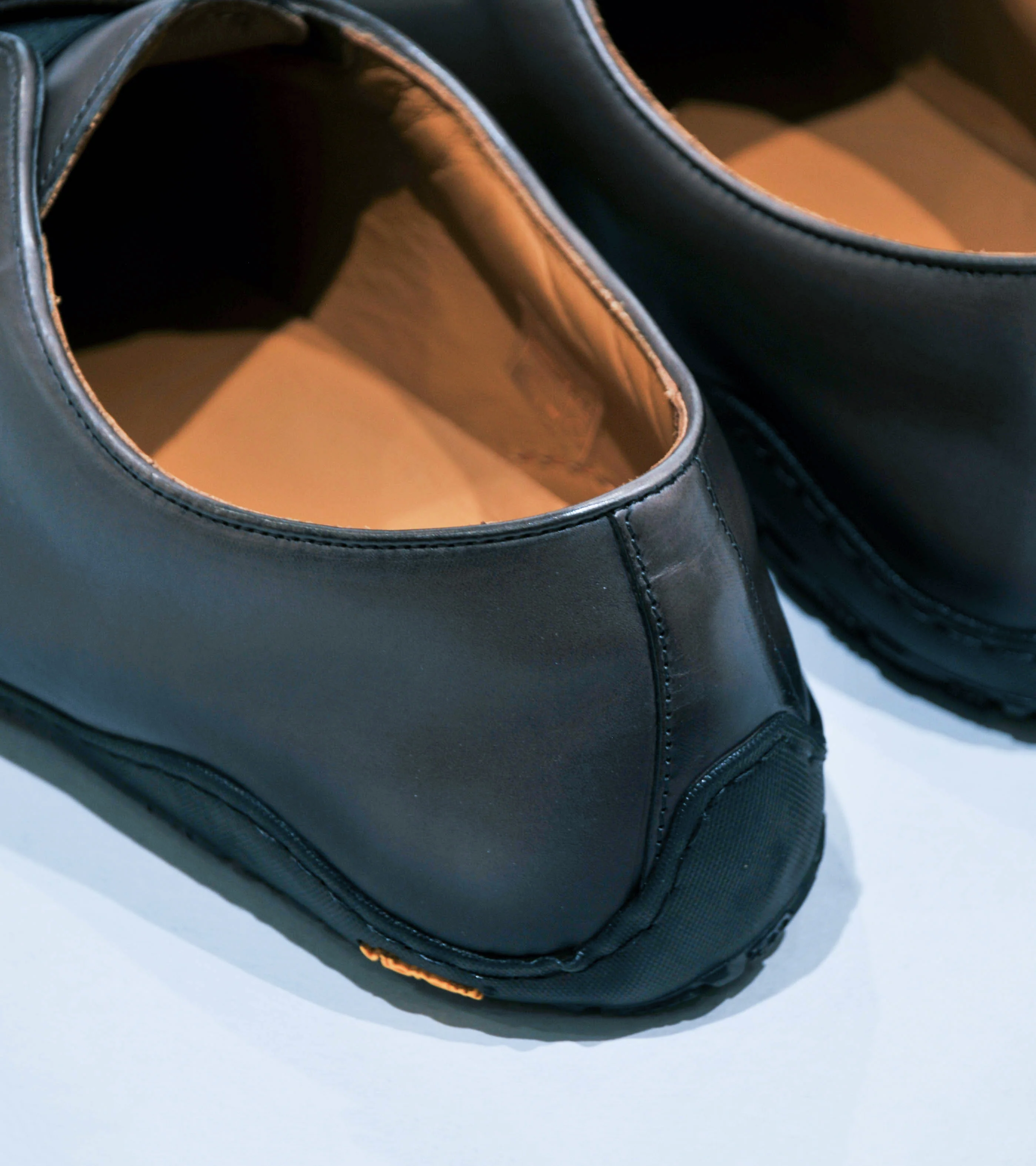 DERRICK 'Oxford Runner' (Taupe Hand Burnished Calf Leather) - Image 8