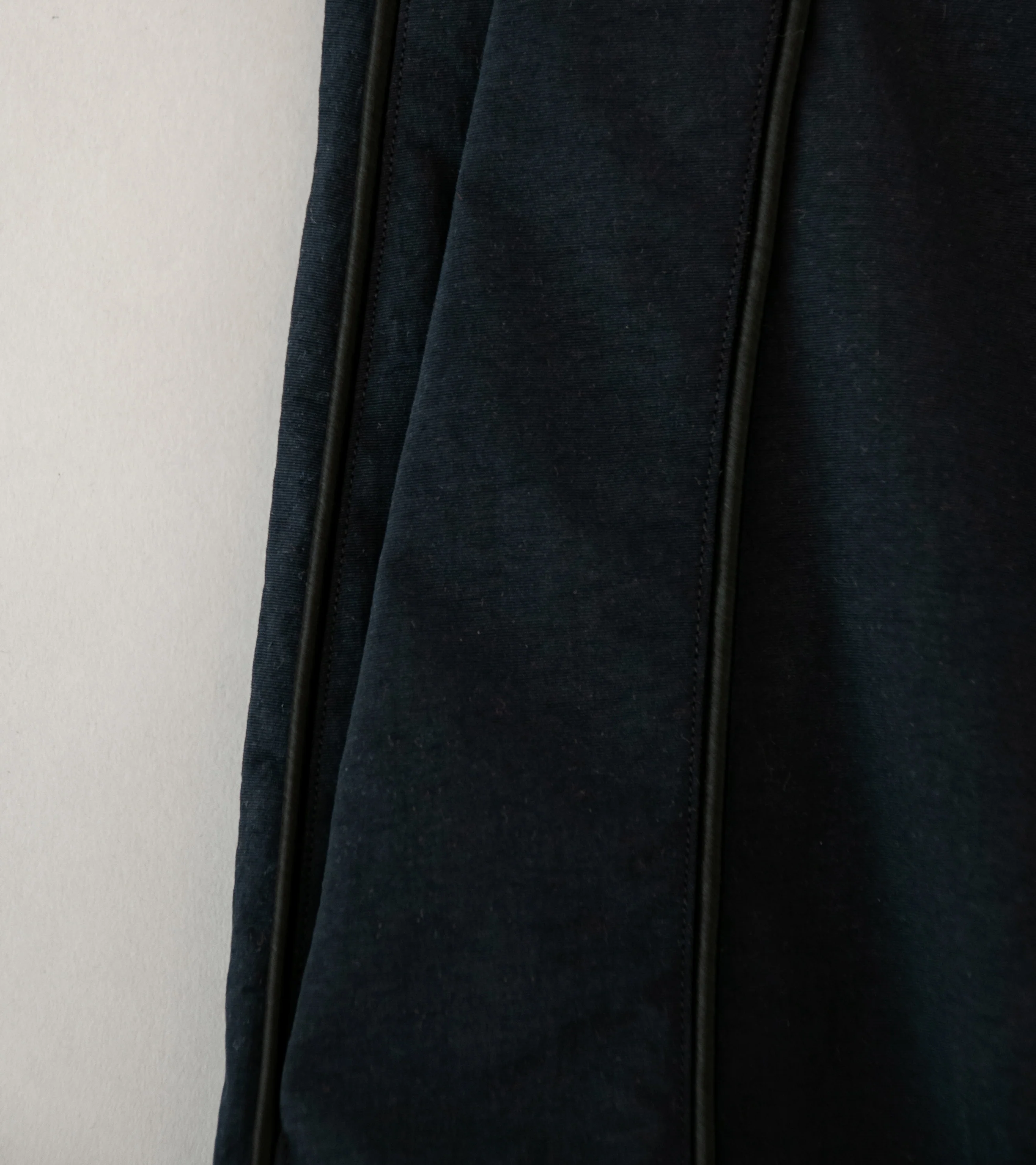 DERRICK 'Track Tux Trouser' (Black Nylon Taffeta) - Image 3
