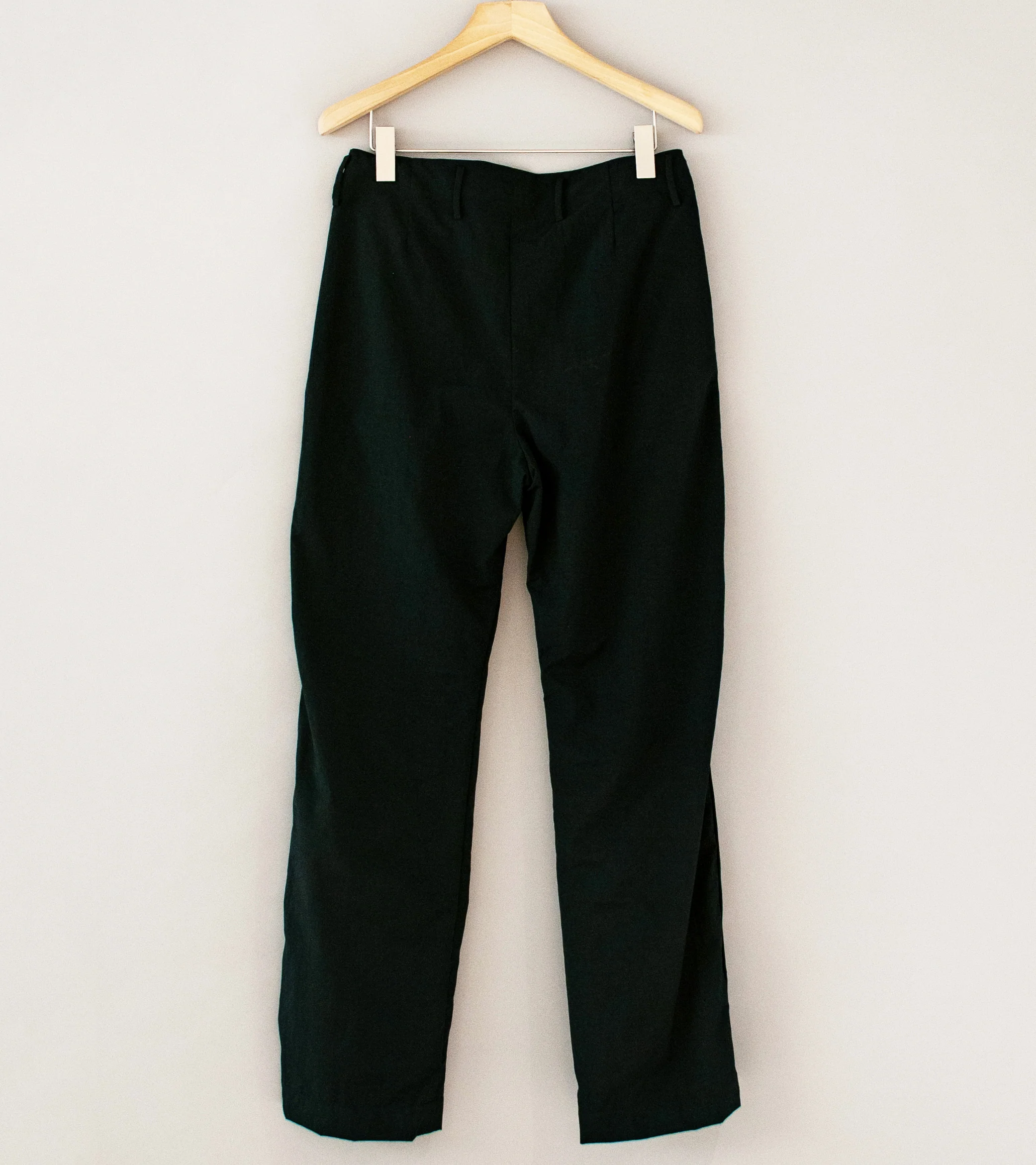 DERRICK 'Track Tux Trouser' (Black Nylon Taffeta) - Image 5