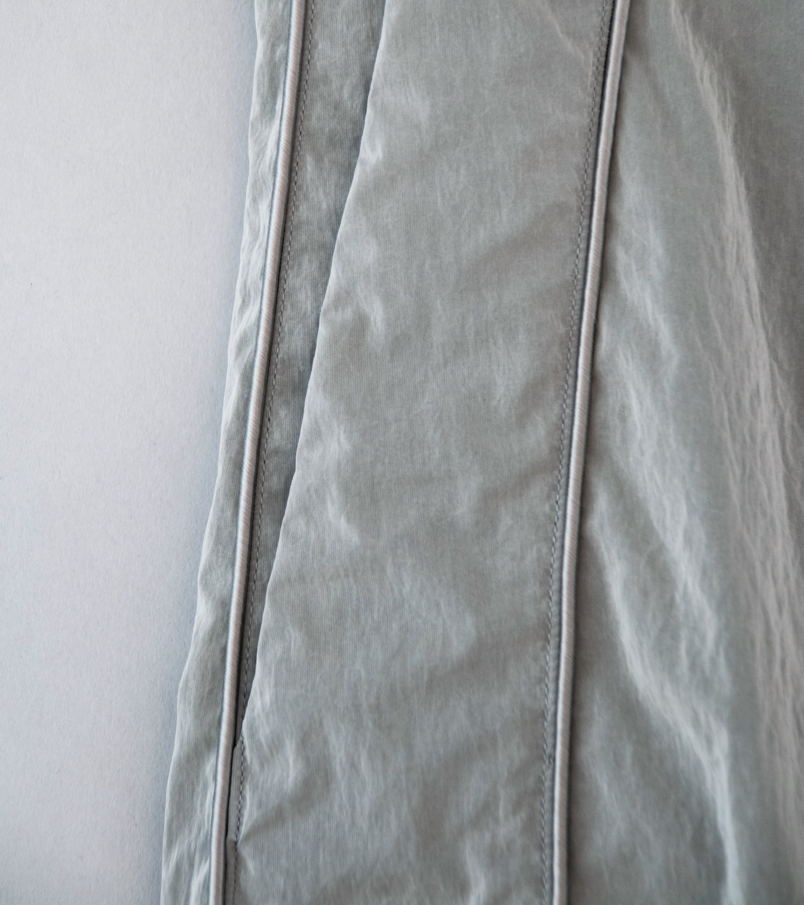 DERRICK 'Track Tux Trouser' (Silver Nylon Taffeta) - Image 3
