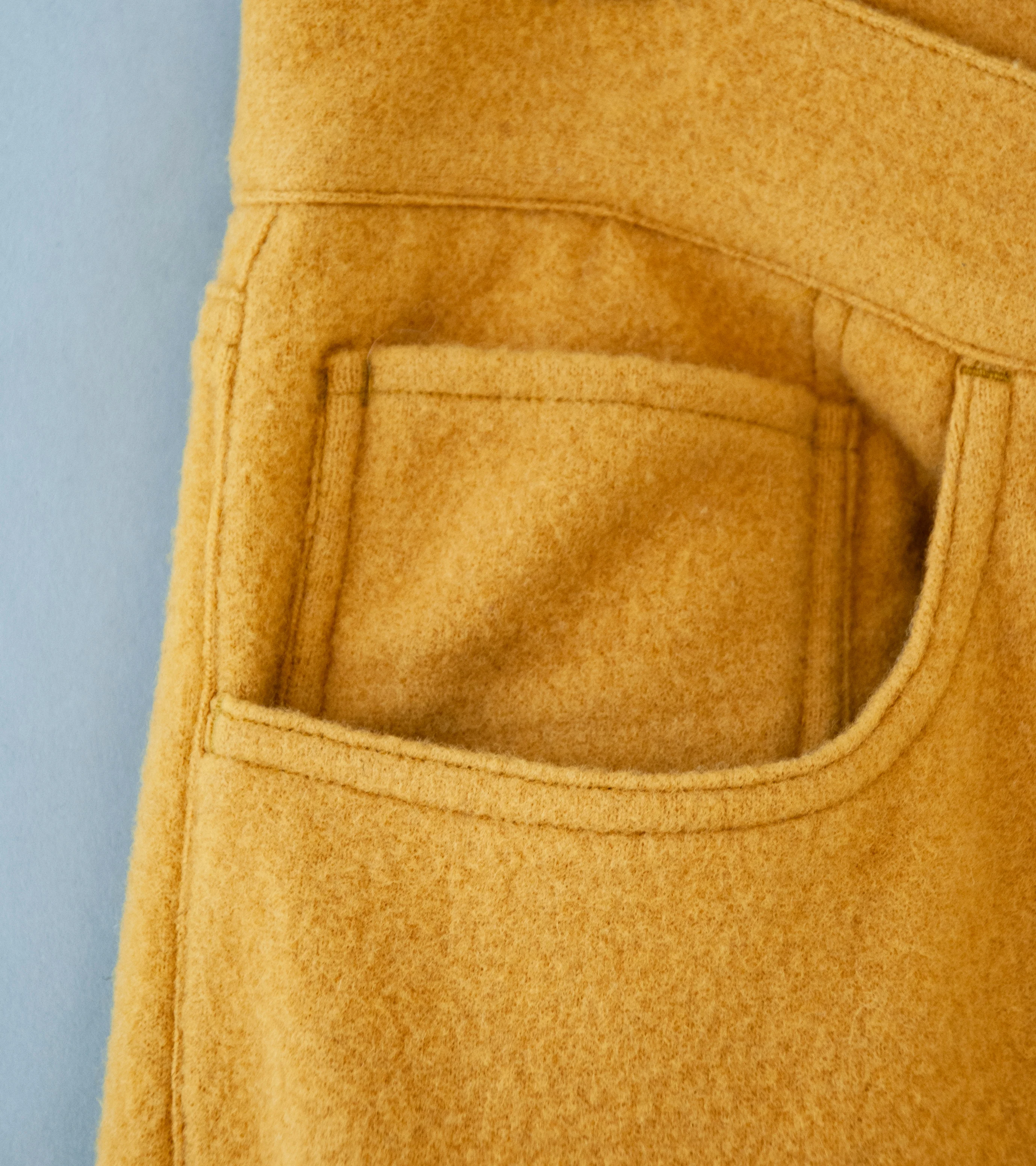 Fil Melange 'Clevis Trousers' (Saffron) - Image 3