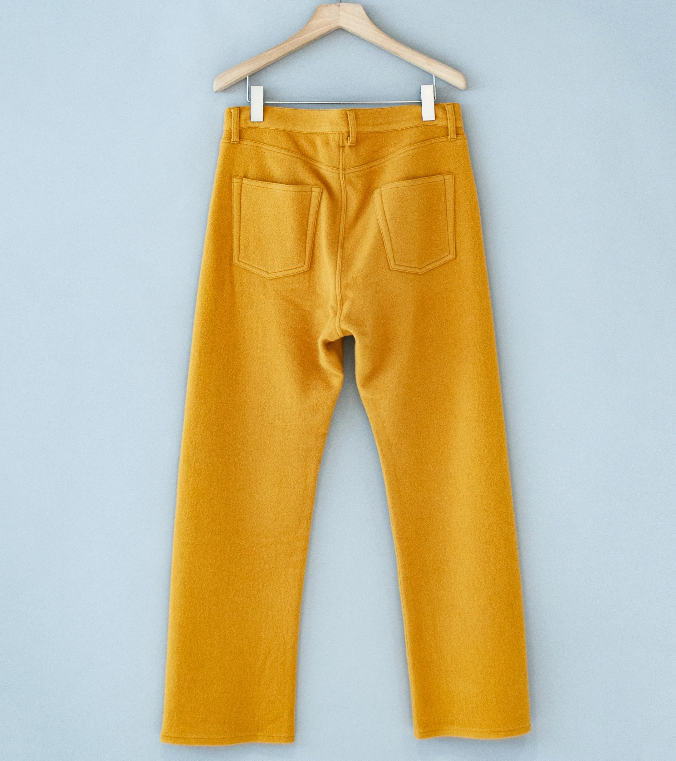Fil Melange 'Clevis Trousers' (Saffron) - Image 5