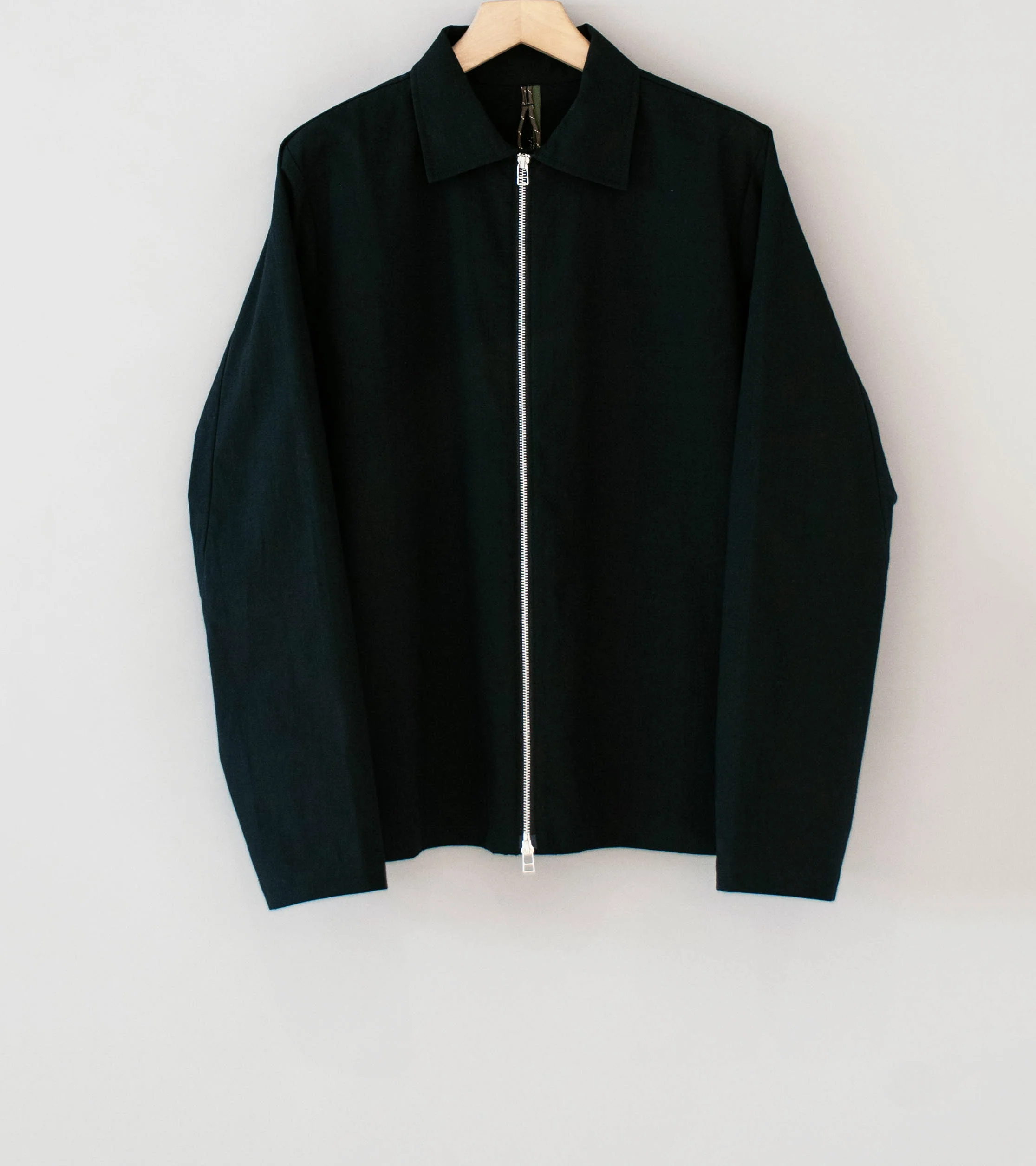 GILDA 'Jacket #1' (Black Cotton Hemp Ripstop)