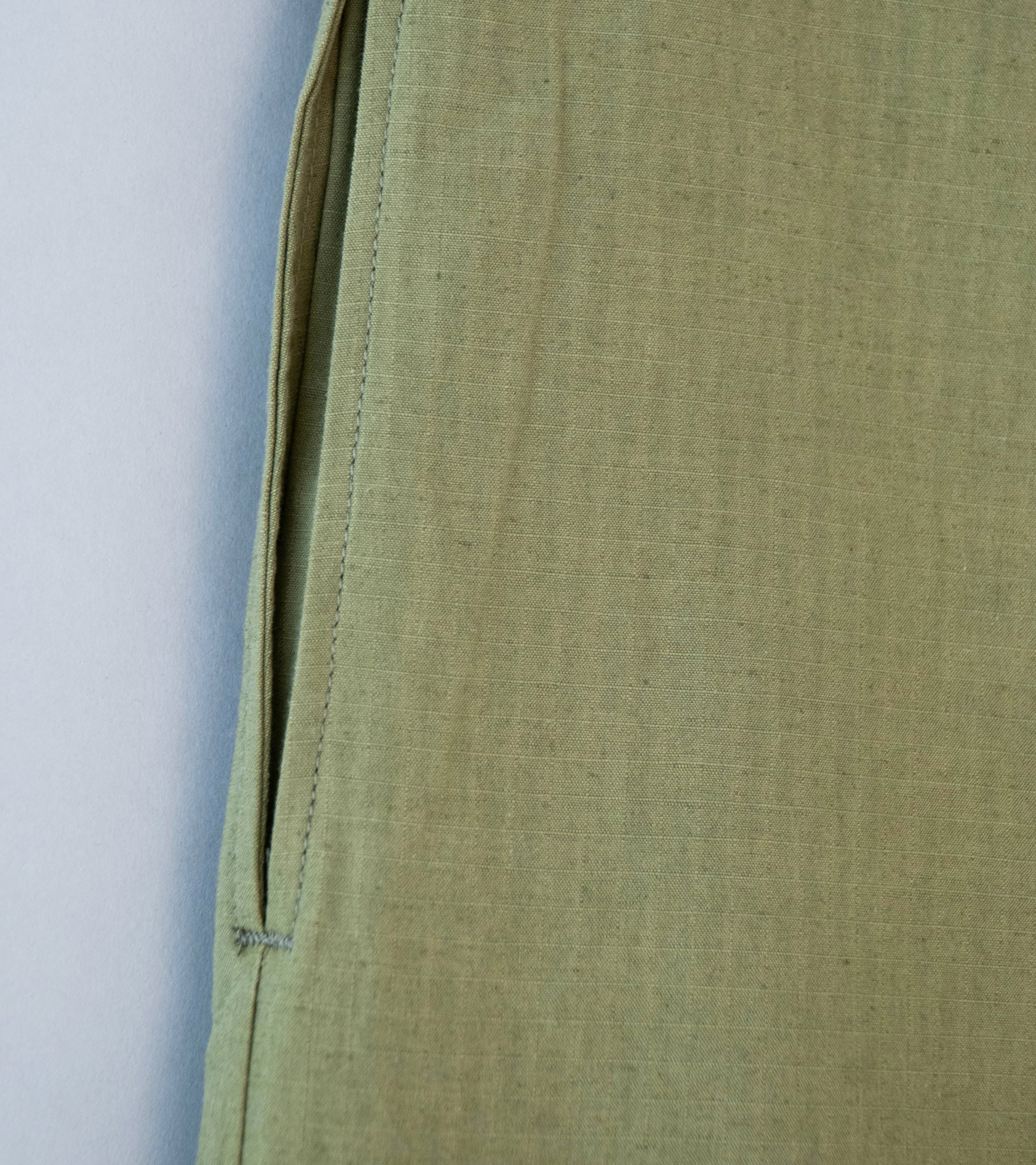 GILDA 'Pant #1' (Olive Cotton Hemp Ripstop) - Image 3