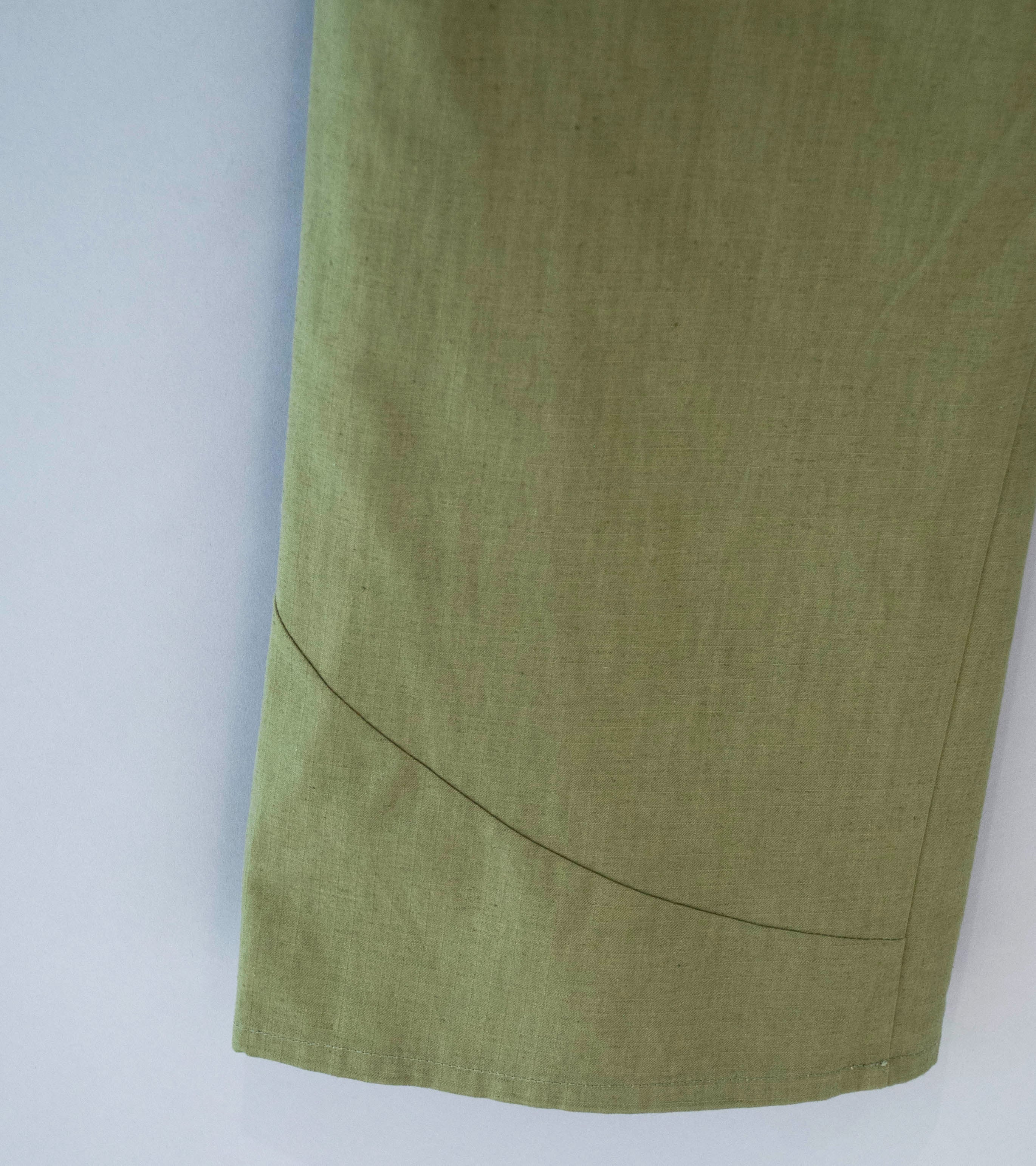 GILDA 'Pant #1' (Olive Cotton Hemp Ripstop) - Image 7