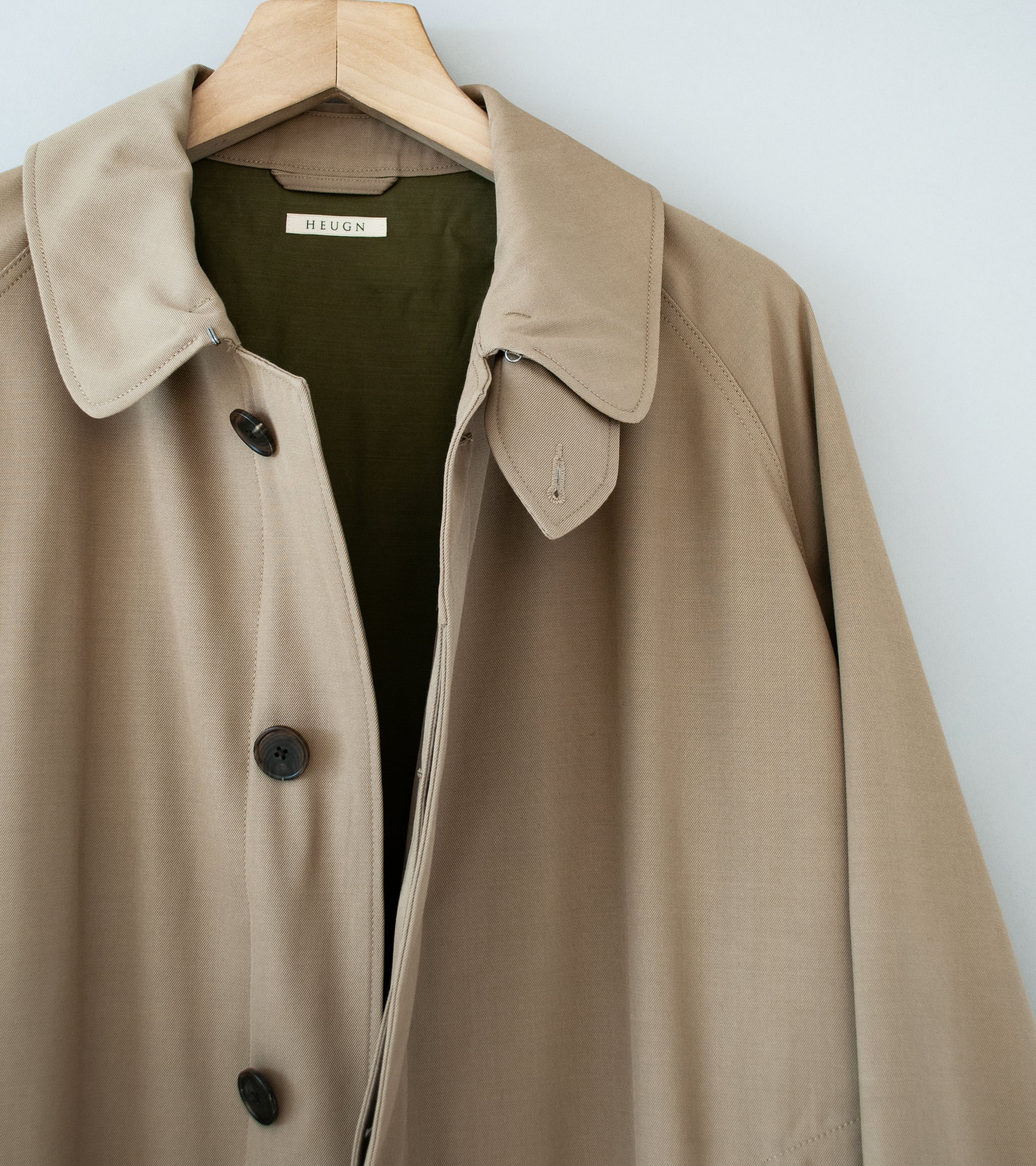 HEUGN 'Albert Coat' (Beige) - Image 3