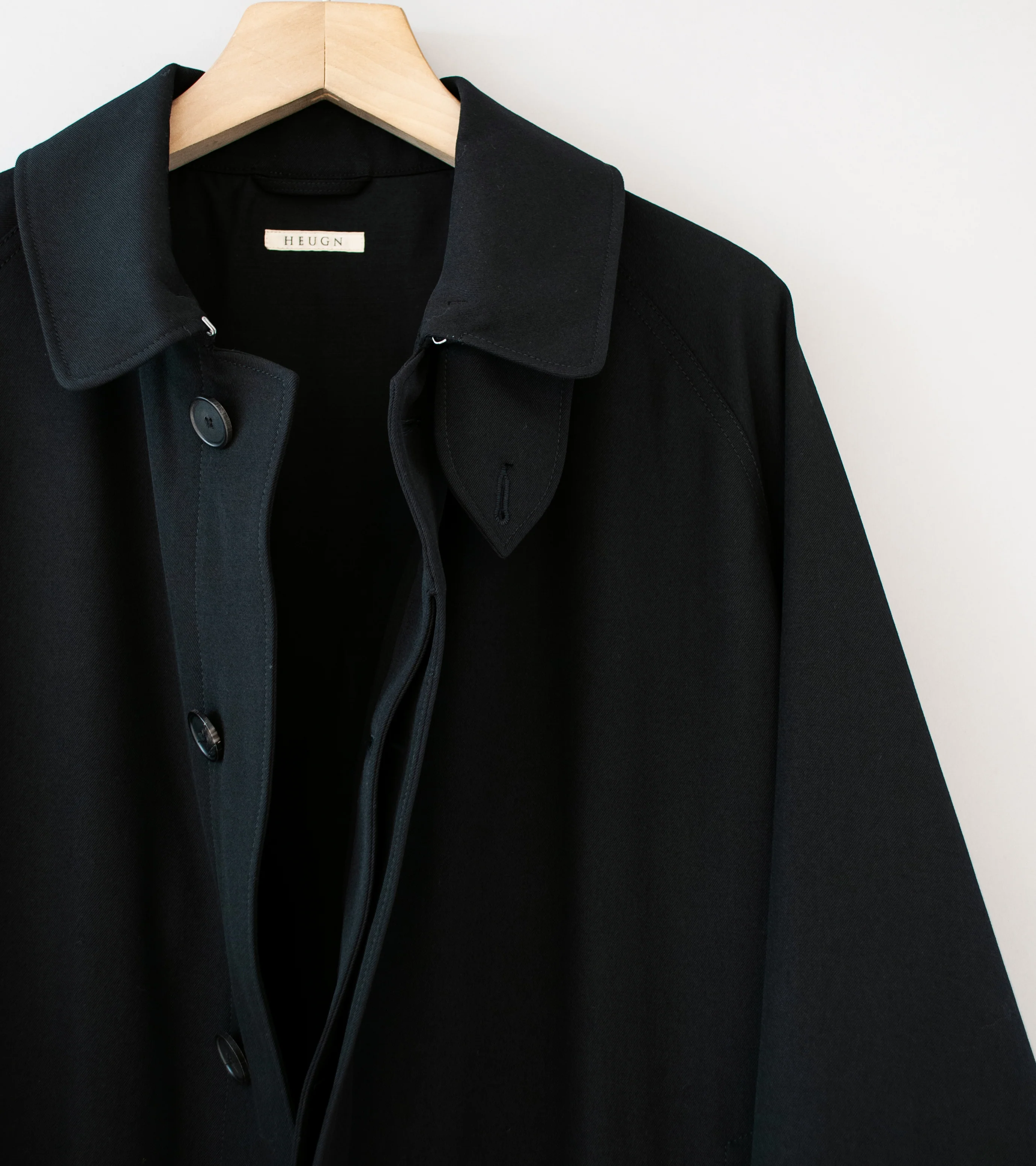 HEUGN 'Albert Coat' (Black) - Image 3