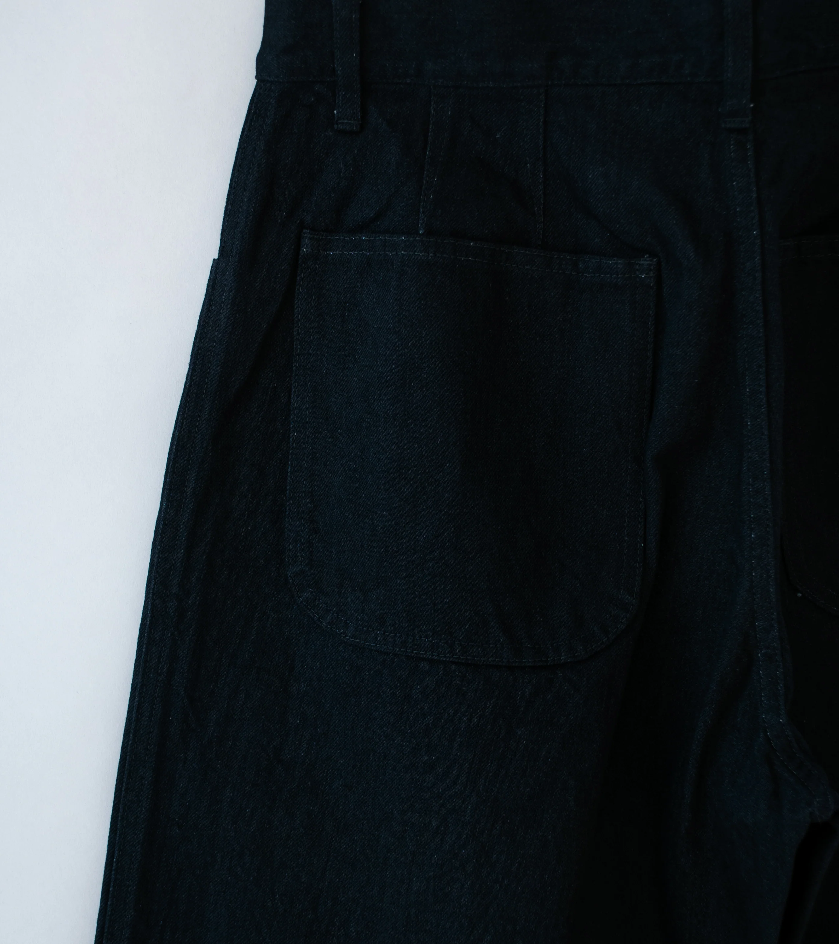 James Coward '5PKT Jean' (Black 12oz Denim) - Image 6