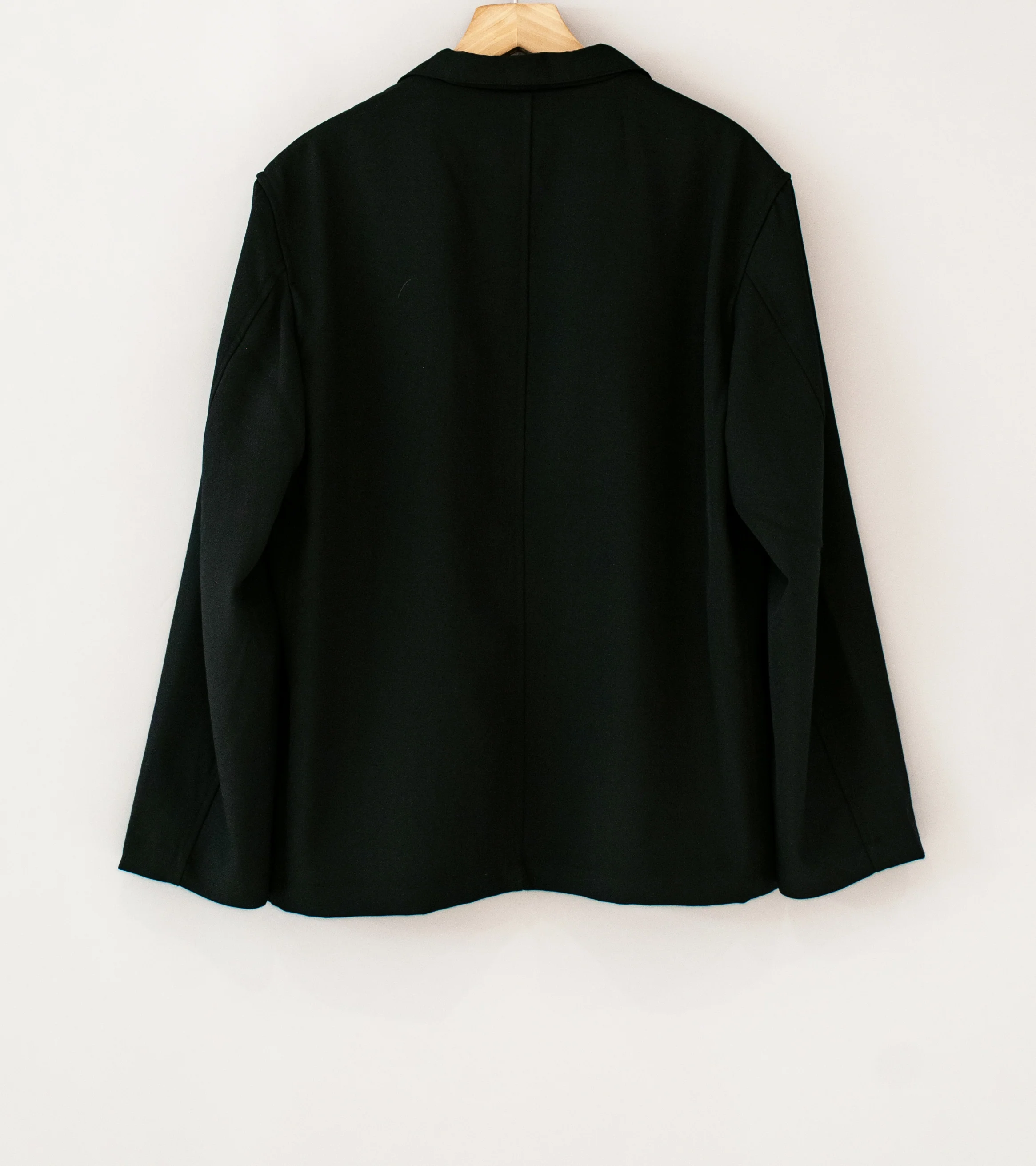 James Coward 'Carry On Jacket' (Black Wool Gabardine) - Image 6