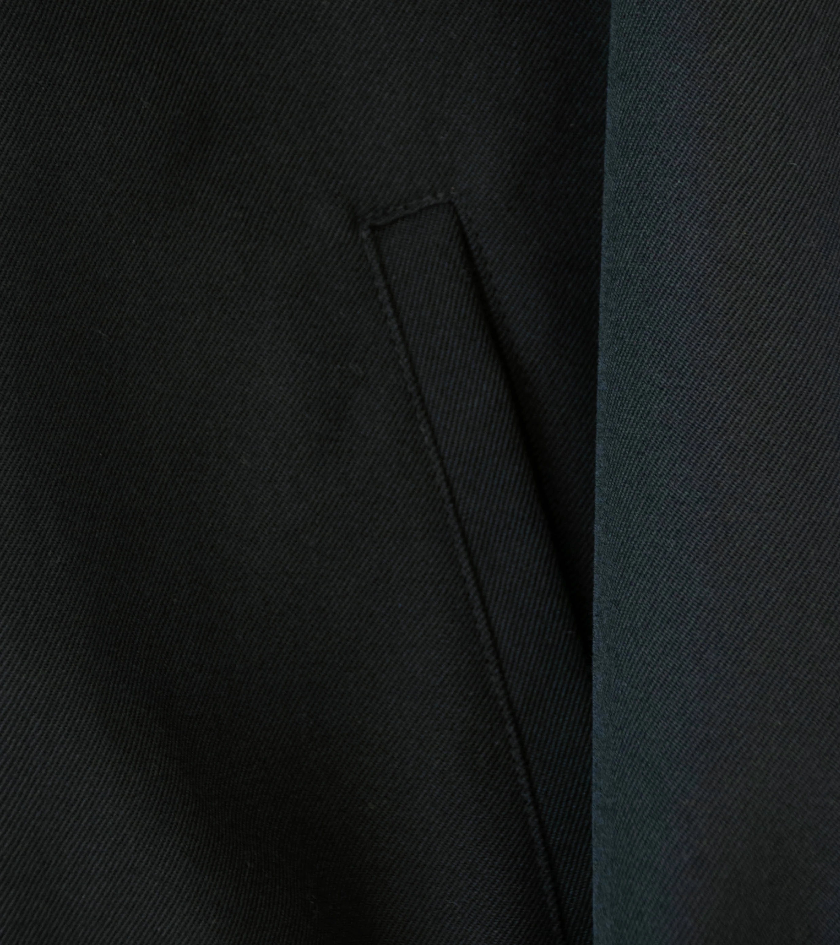 James Coward 'Machine Jacket' (Black Wool Gabardine) - Image 4