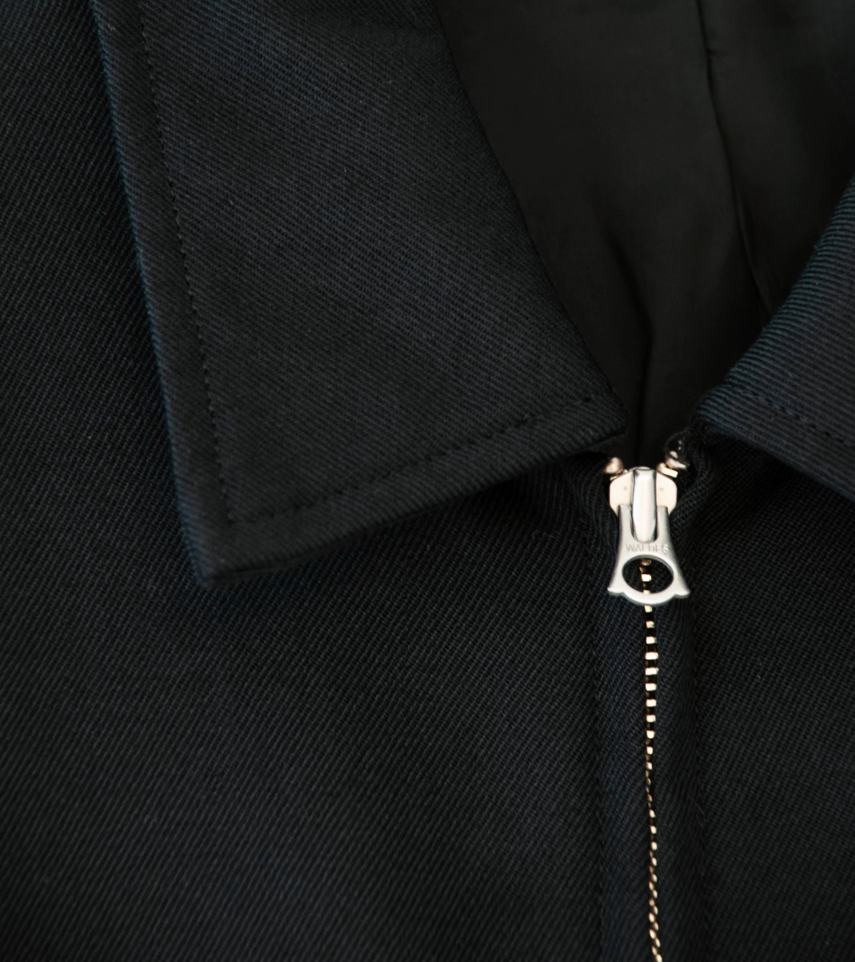 James Coward 'Machine Jacket' (Black Wool Gabardine) - Image 8