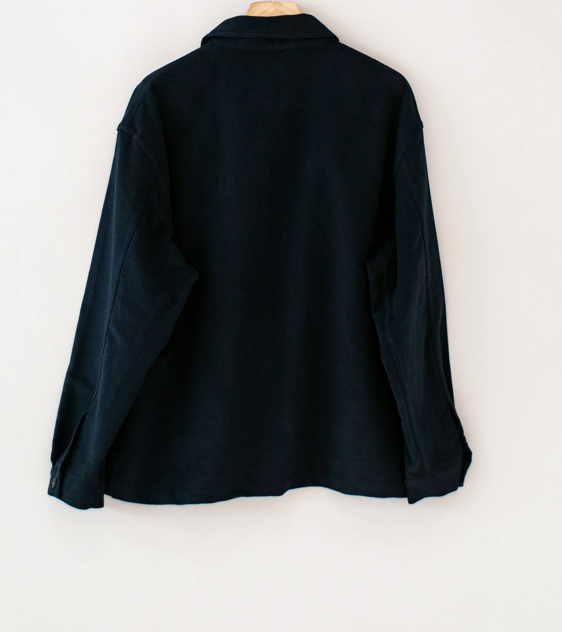 James Coward 'Signal Shirt' (Dark Navy Moleskin) - Image 5