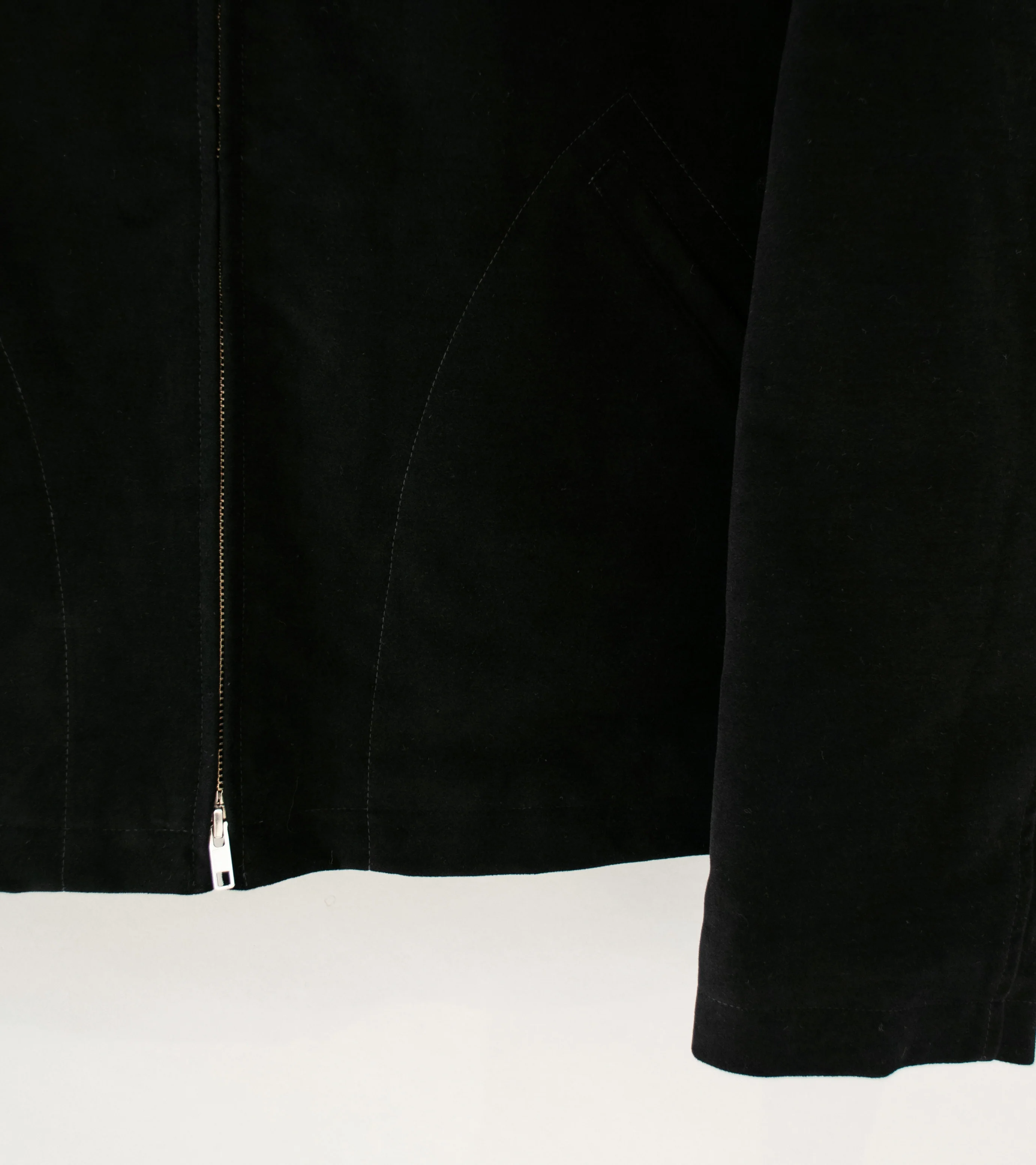 James Coward 'Site Jacket' (Black Moleskin) - Image 3