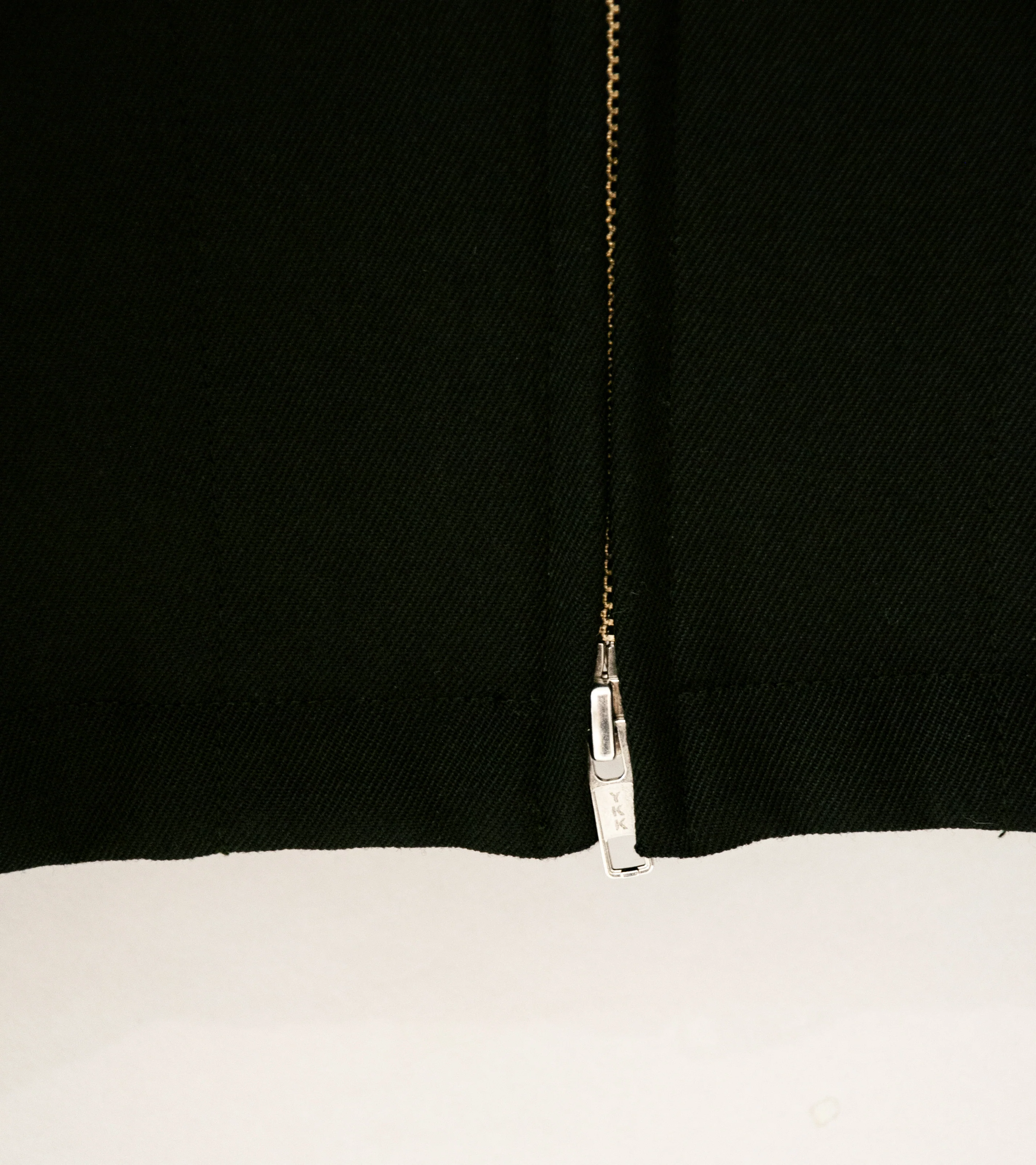 James Coward 'Site Jacket' (Black Heavy Wool Gabardine) - Image 4