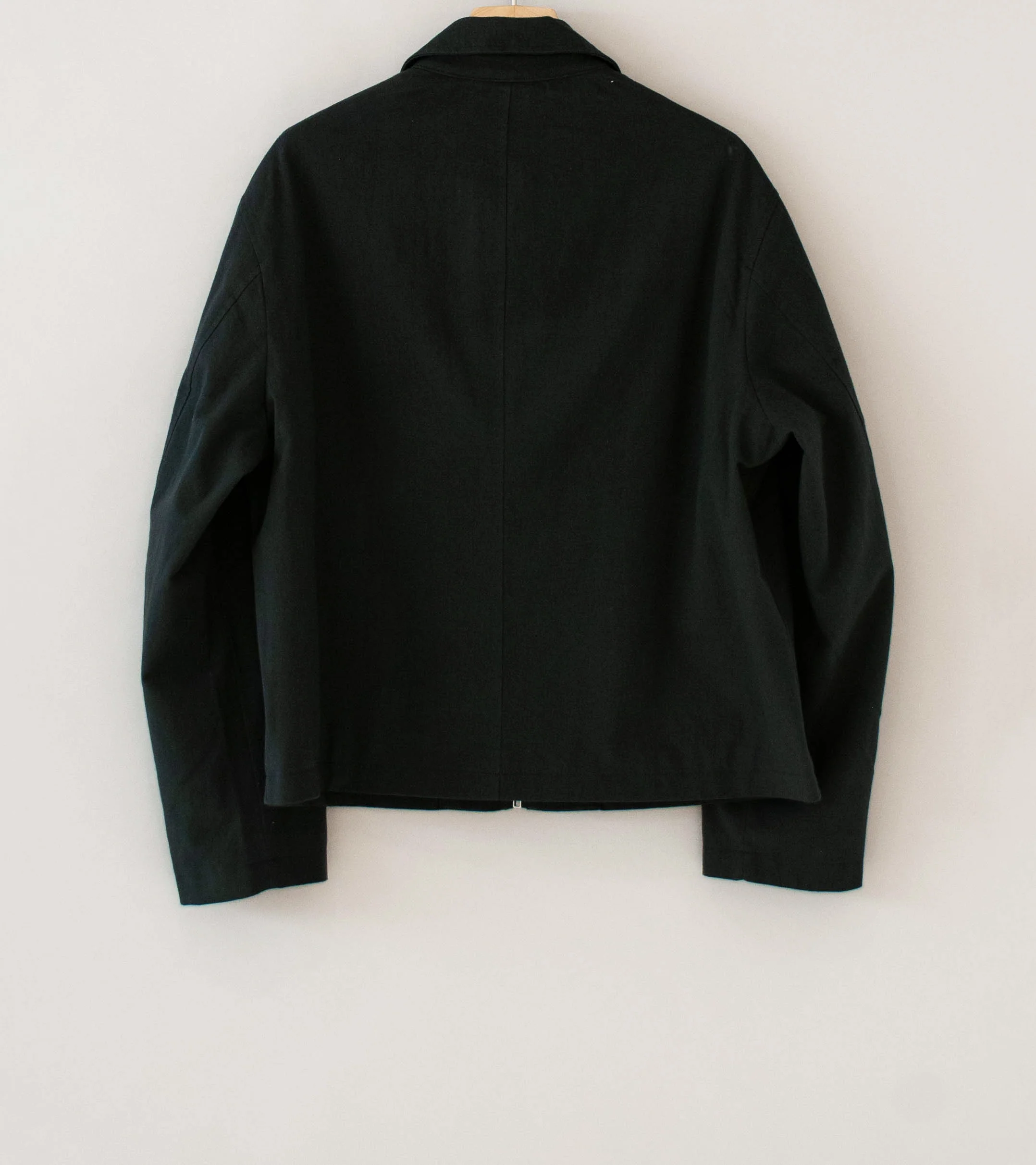 James Coward 'Site Jacket' (Dark Grey Cotton Wool Twill) - Image 6