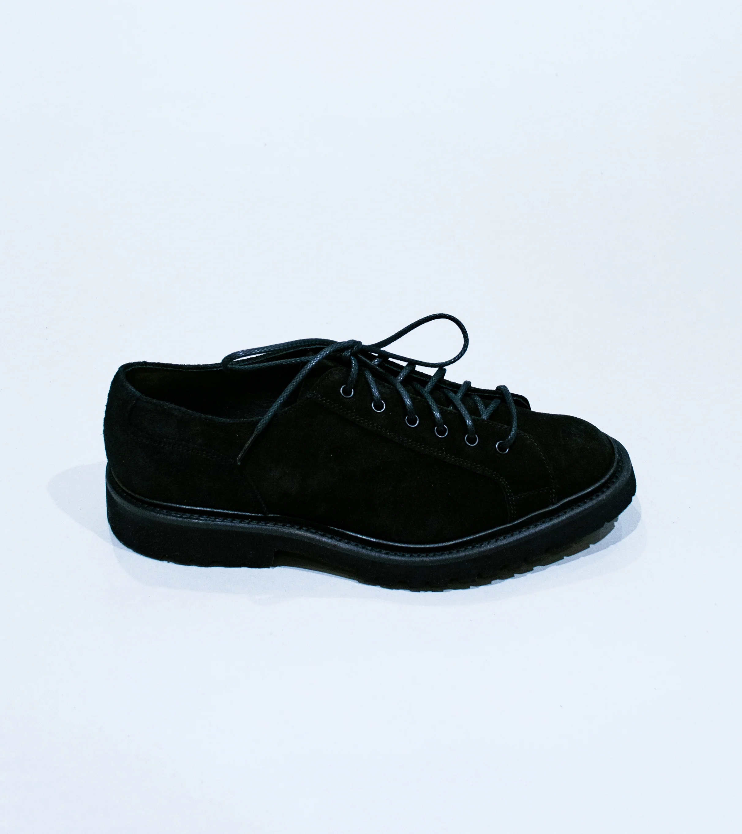 James Coward 'Trickers Monkey Shoe' (Black Repello Suede) - Image 4