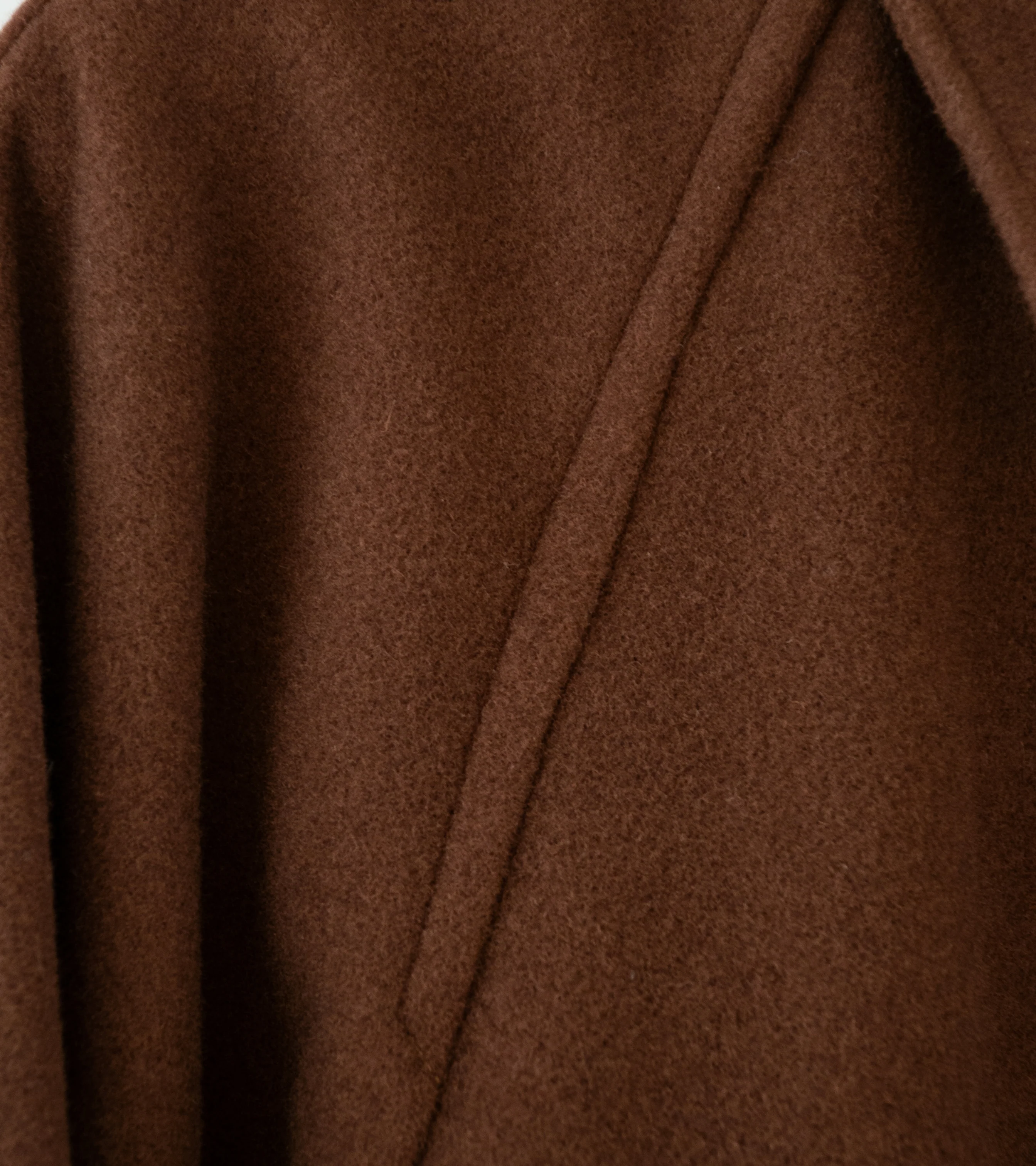 James Coward 'Workshop Coat' (Brown Wool Flannel) - Image 5