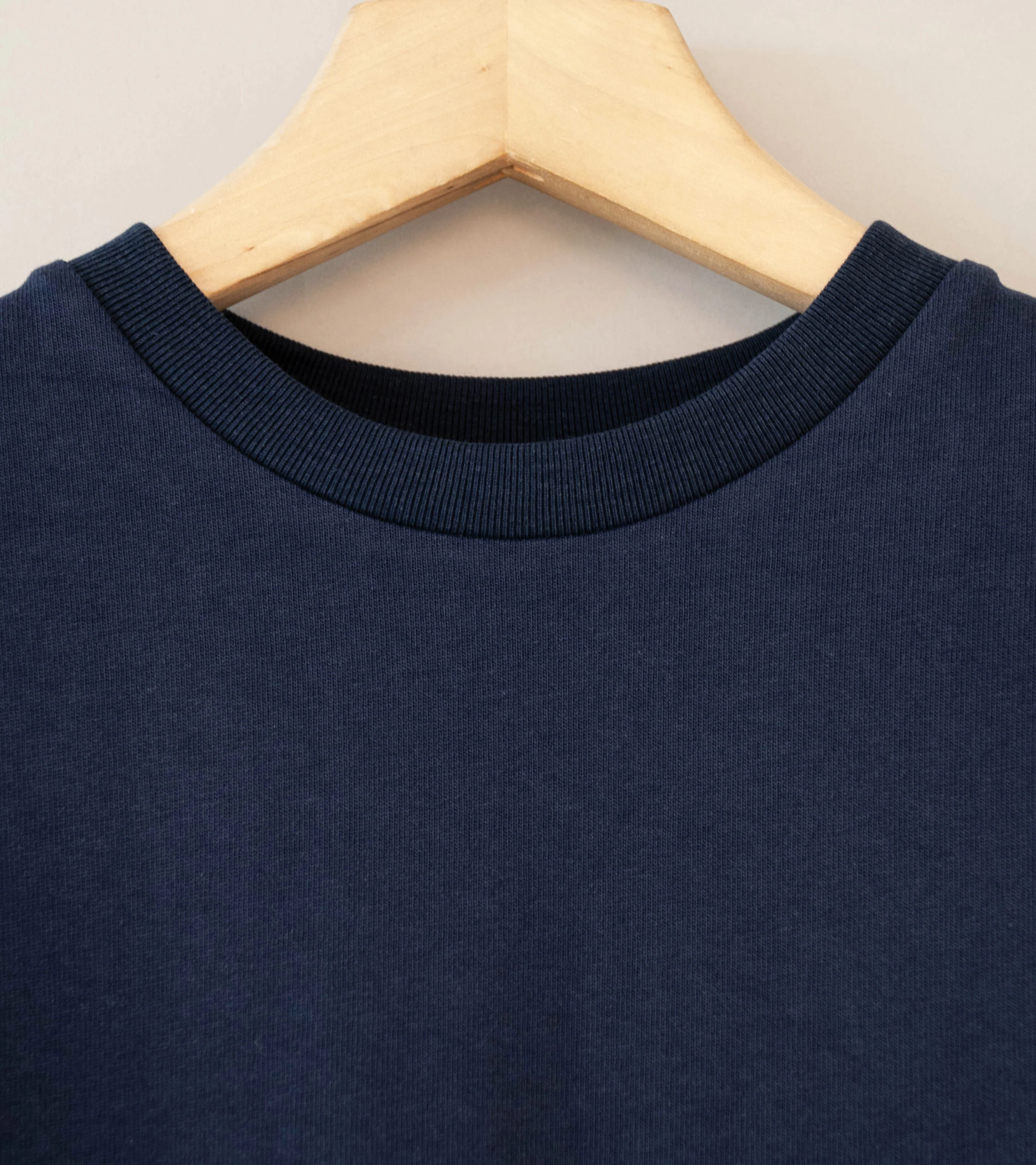 LII 'Contrast Sleeve Tee' (Navy Green) - Image 3