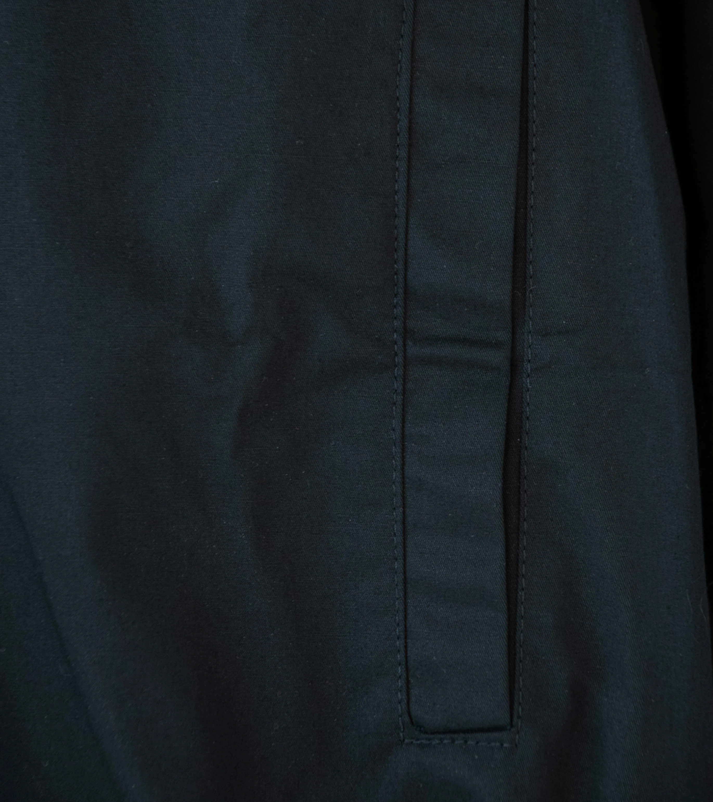 LII 'Cropped Jacket With Back Flap' (Black) - Image 4