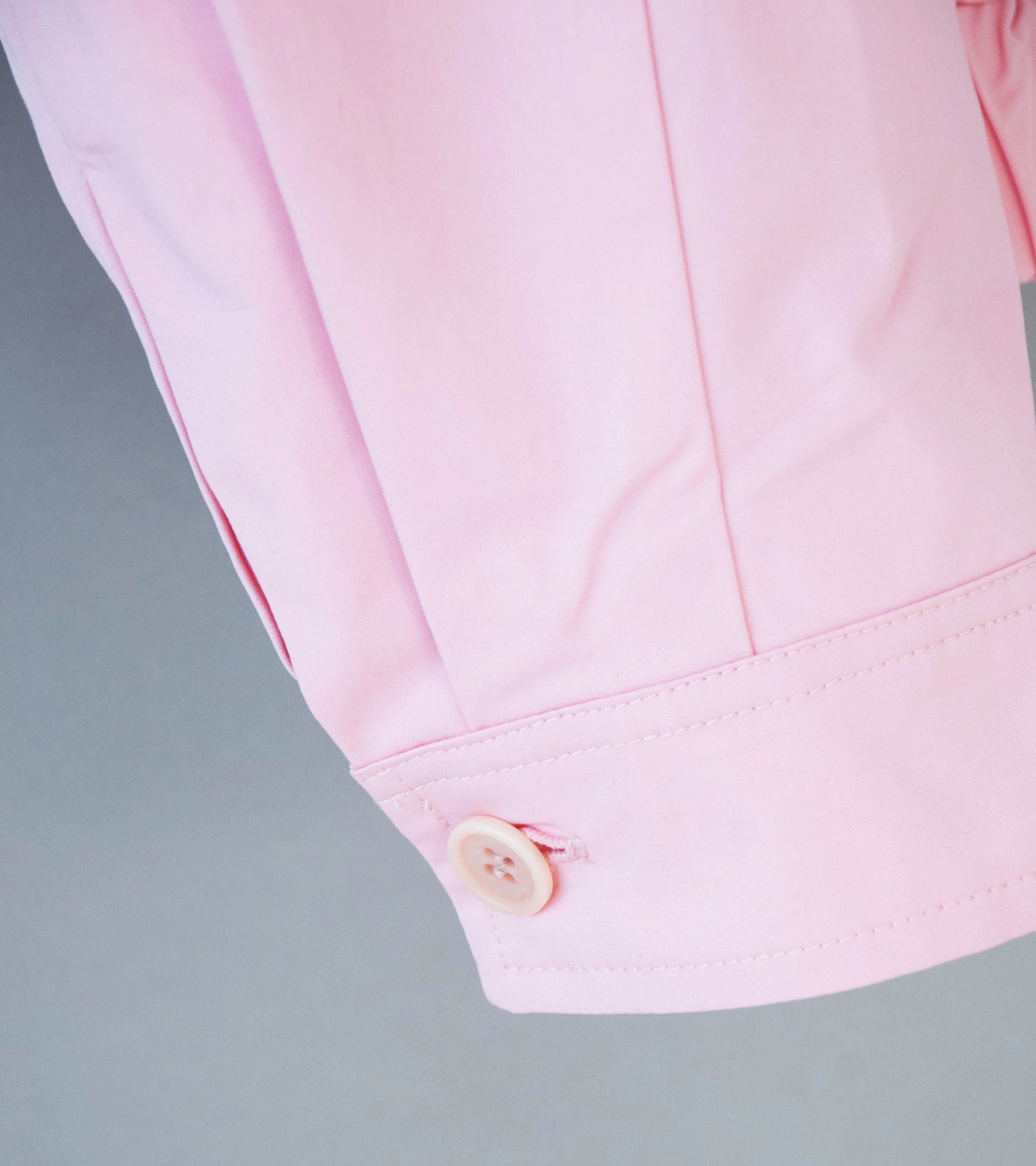 LII 'Cropped Jacket With Back Flap' (Pink) - Image 6