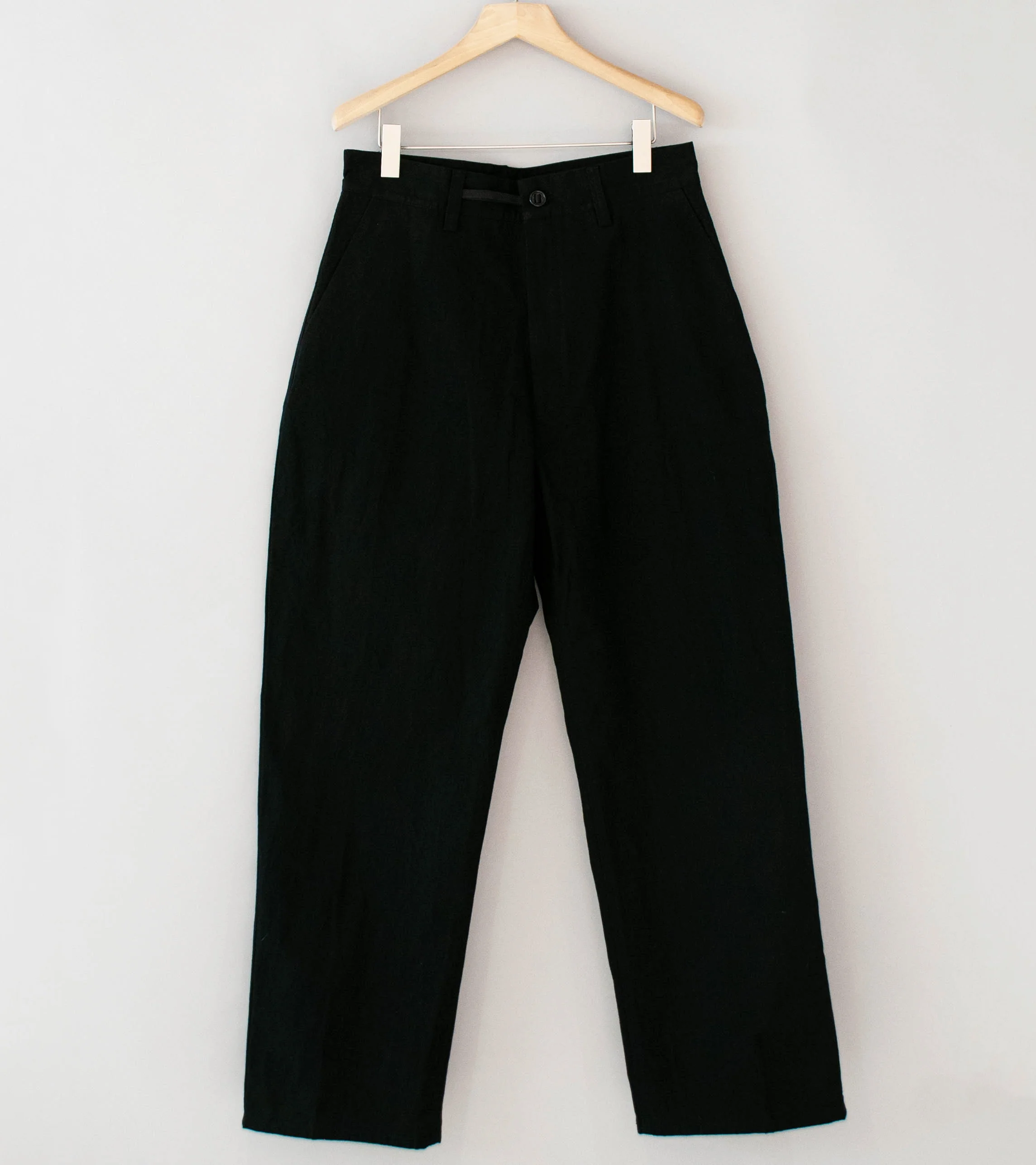 MAN-TLE 'R20 P4 Wide Pants' (Black Wax)