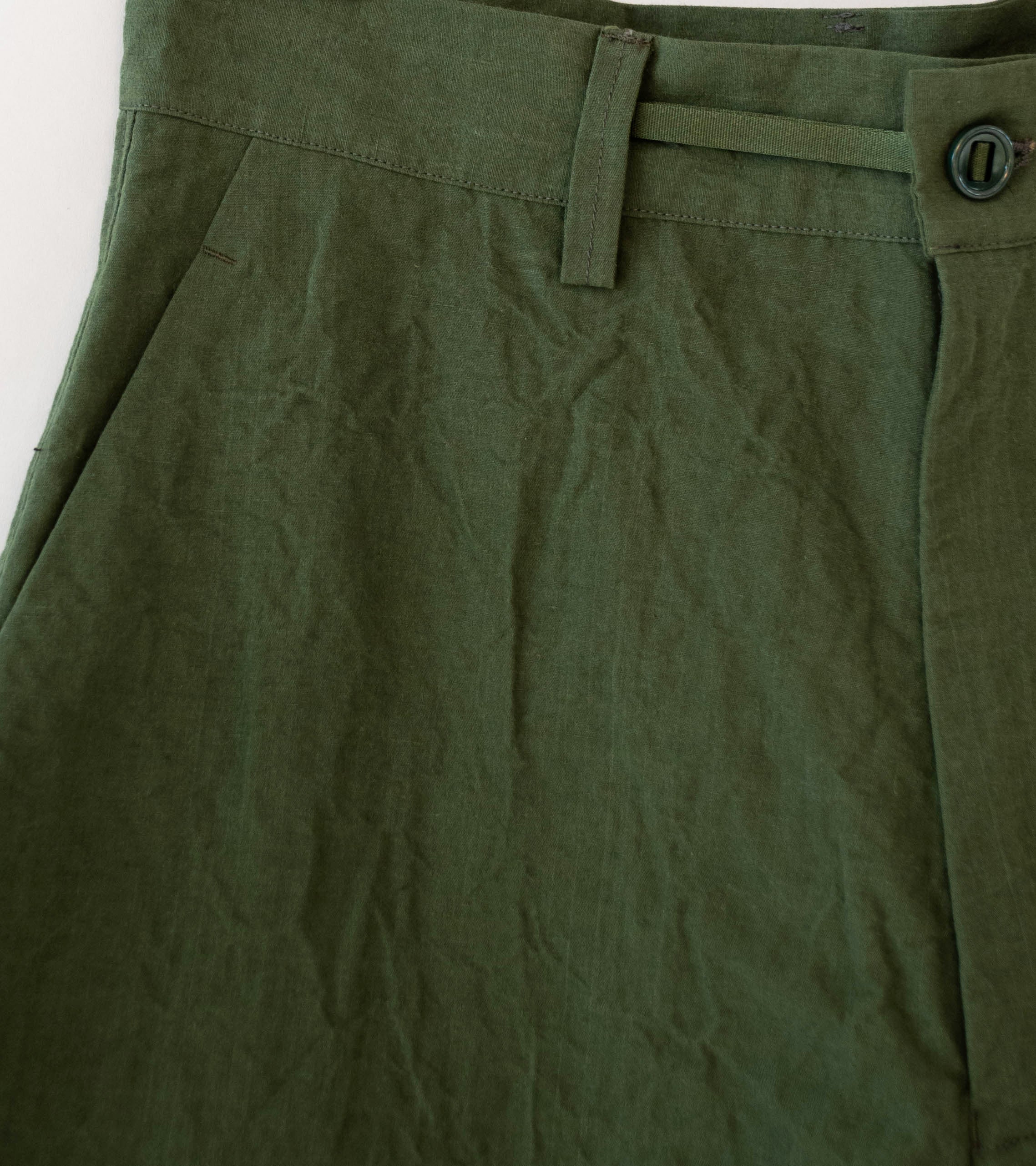 MAN-TLE 'R20 P4 Wide Pants' (Woodland Linen) - Image 2