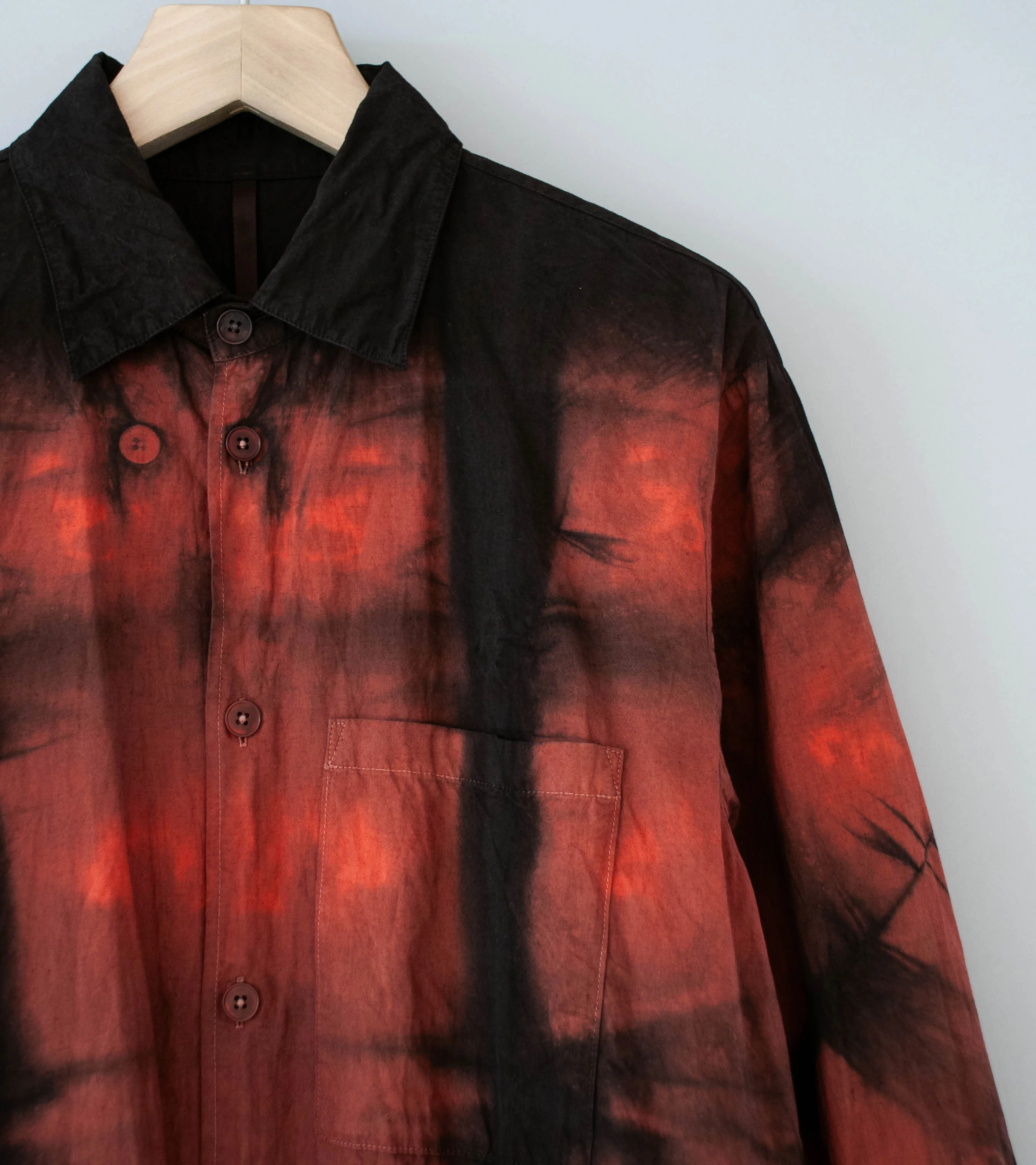 MAN-TLE 'R20 S4 OD Shirt' (Akane Dorozome Itajime) - Image 2