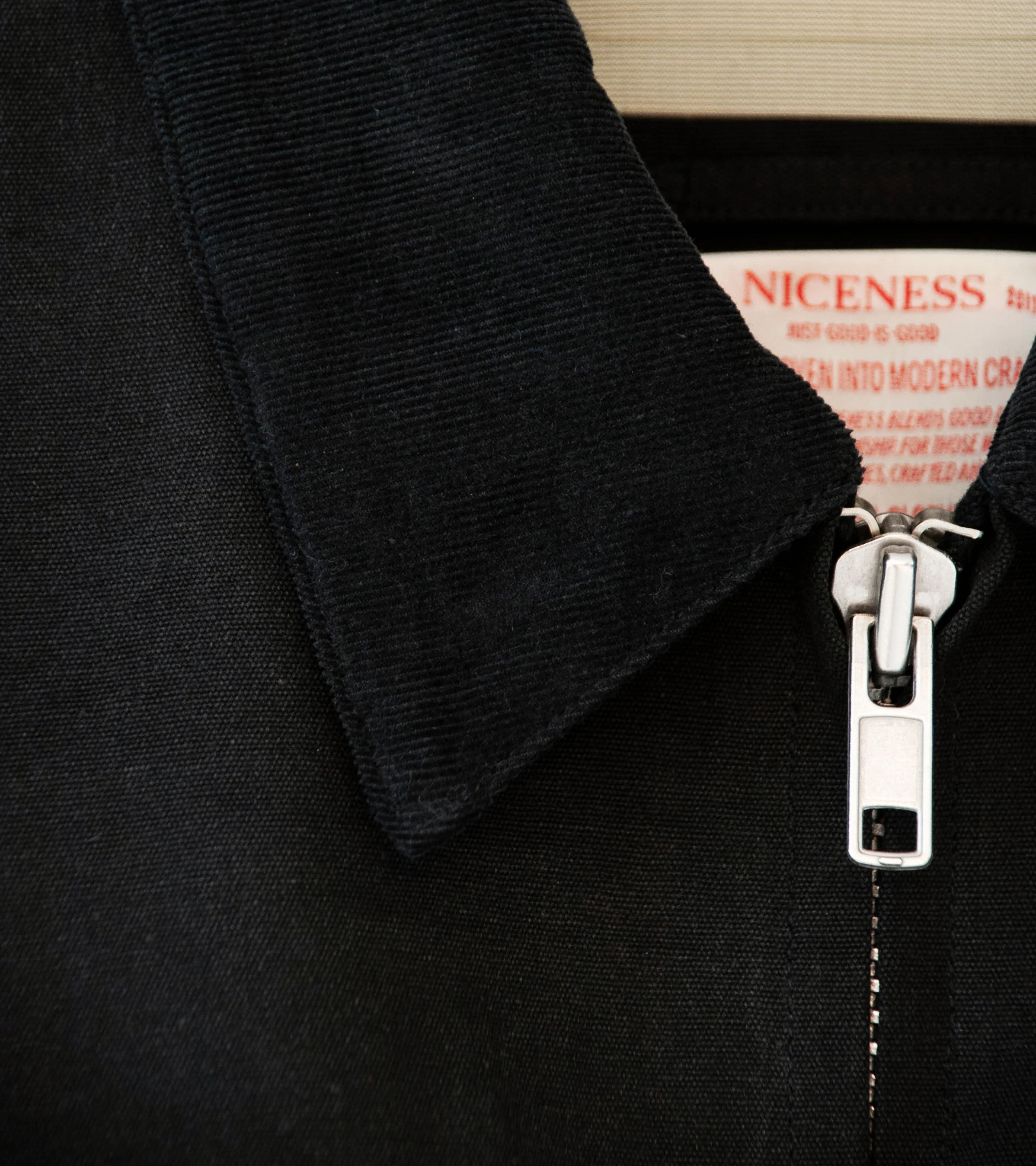 Niceness 'BURDEN 3-Layer Work Jacket' (Black) - Image 10