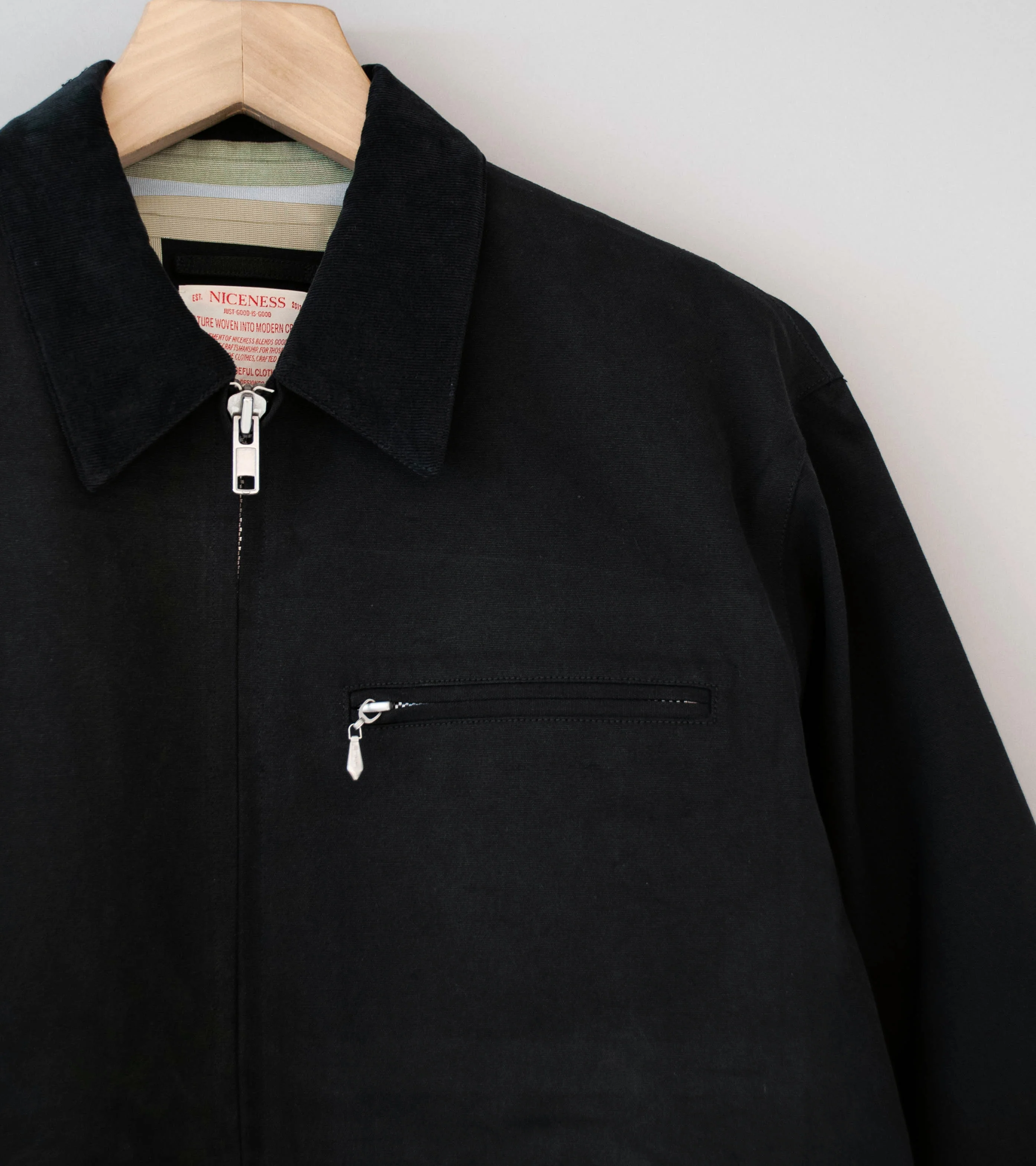Niceness 'BURDEN 3-Layer Work Jacket' (Black) - Image 5